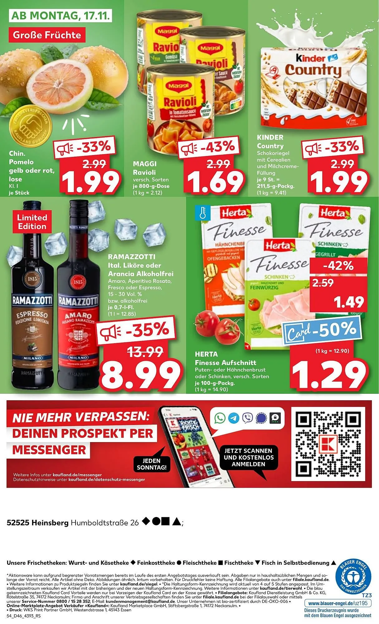 Kaufland Prospekt von 13. November bis 19. November 2025 - Prospekt seite 54