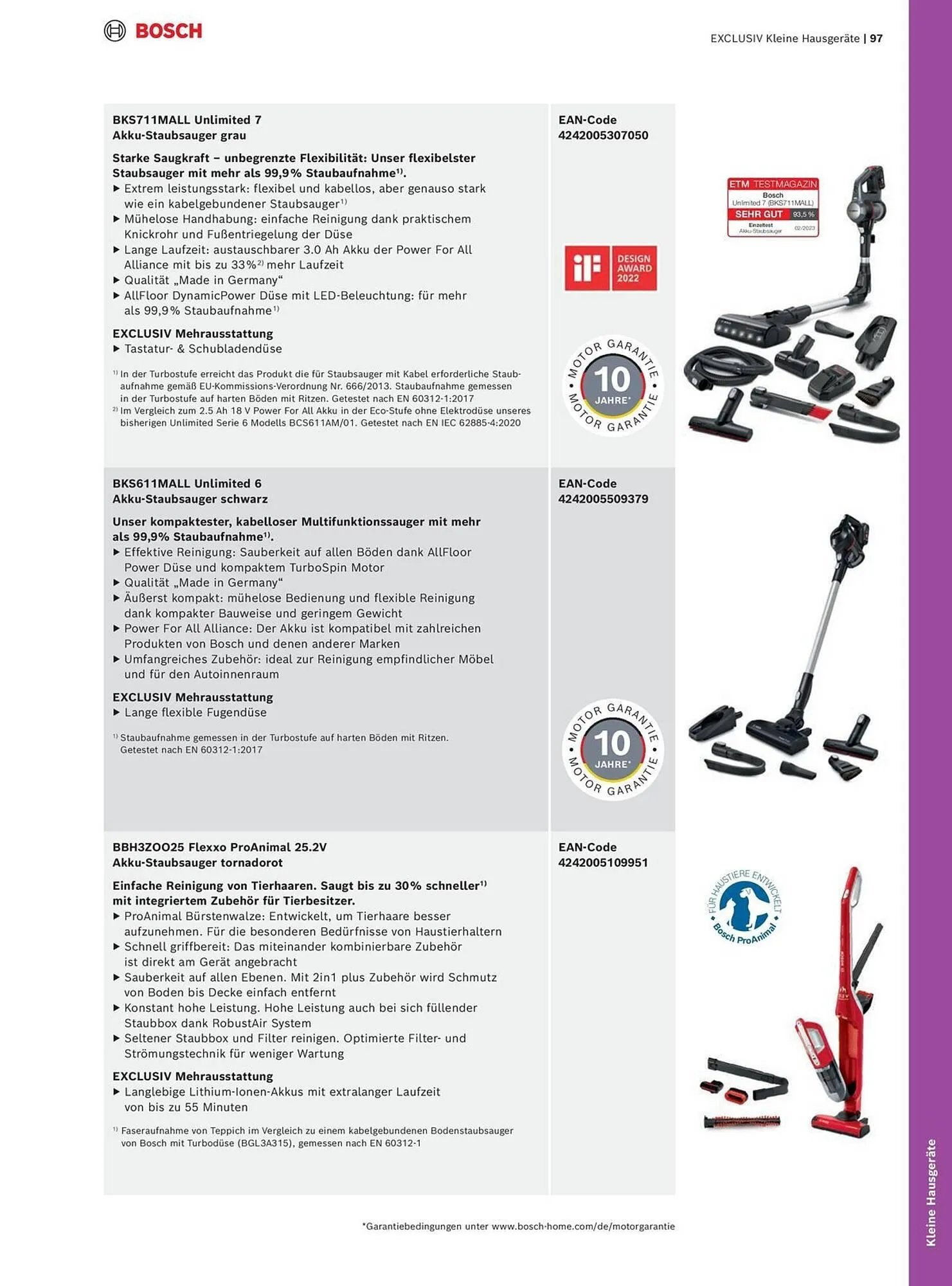 Bosch Prospekt von 7. Mai bis 31. Dezember 2026 - Prospekt seite 97