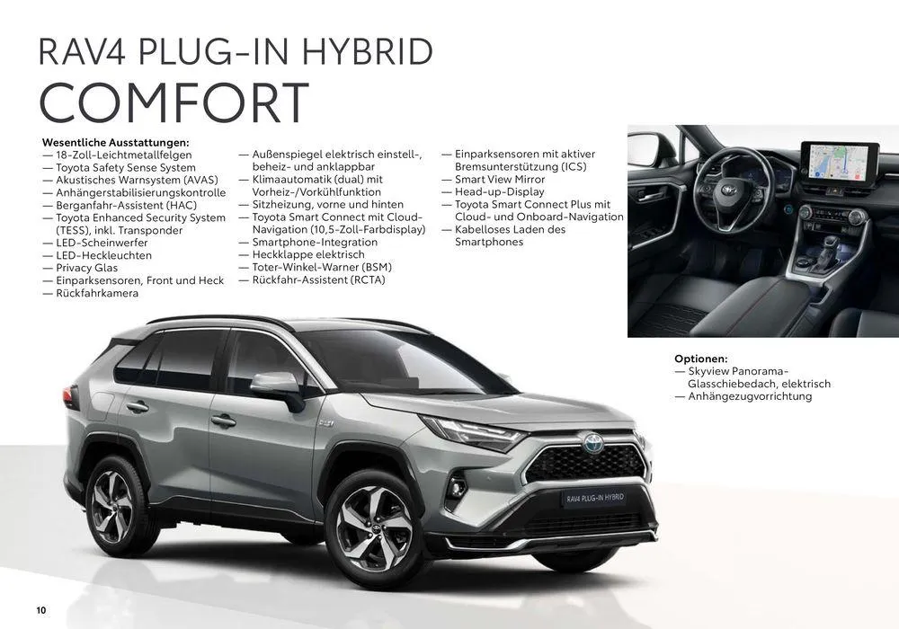 Toyota RAV4 Plug-in Hybrid von 1. Juli bis 1. Juli 2025 - Prospekt seite 10