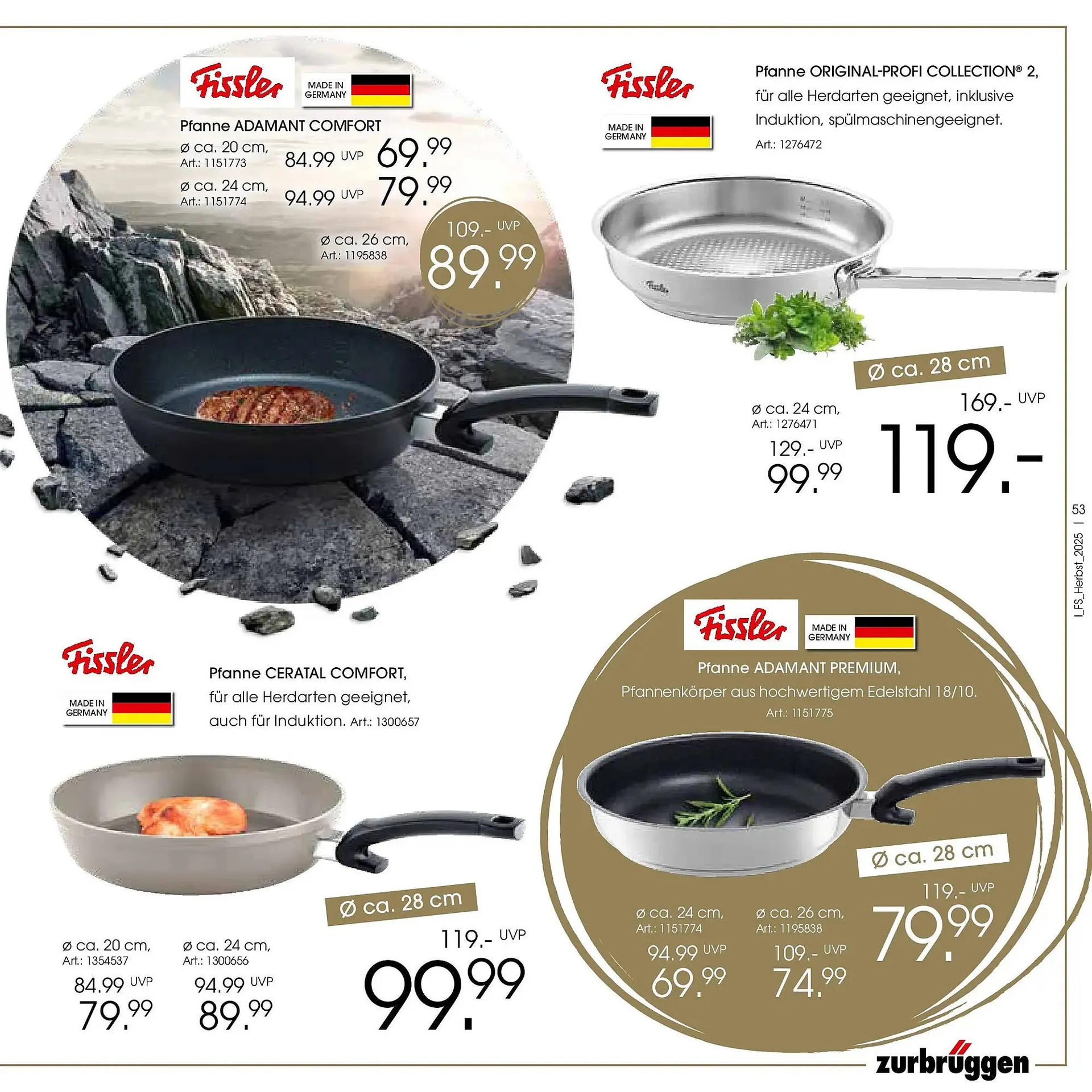 Zurbrüggen Prospekt von 19. Oktober bis 31. Januar 2026 - Prospekt seite 53