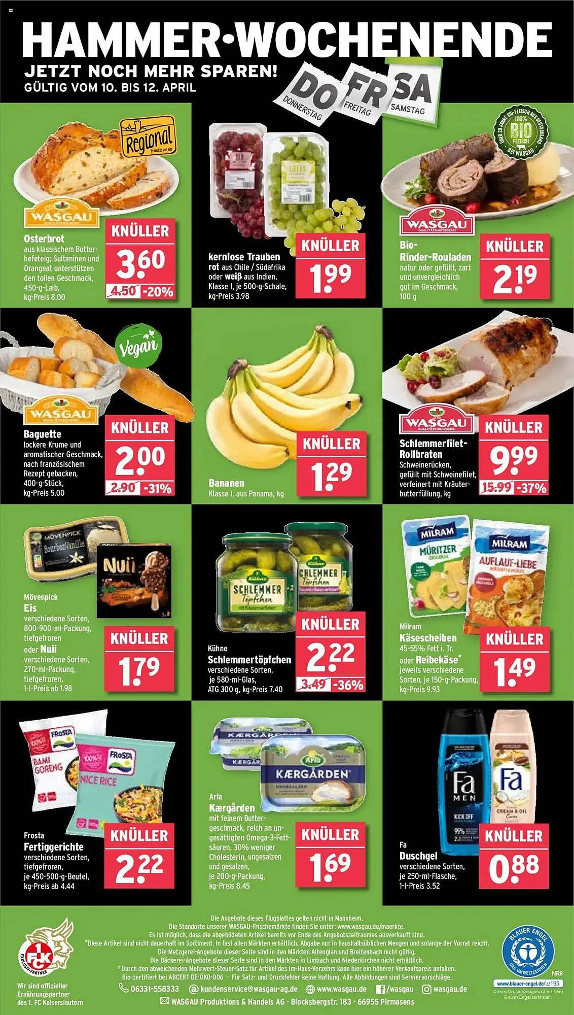 Wasgau Prospekt von 7. April bis 12. April 2025 - Prospekt seite 24