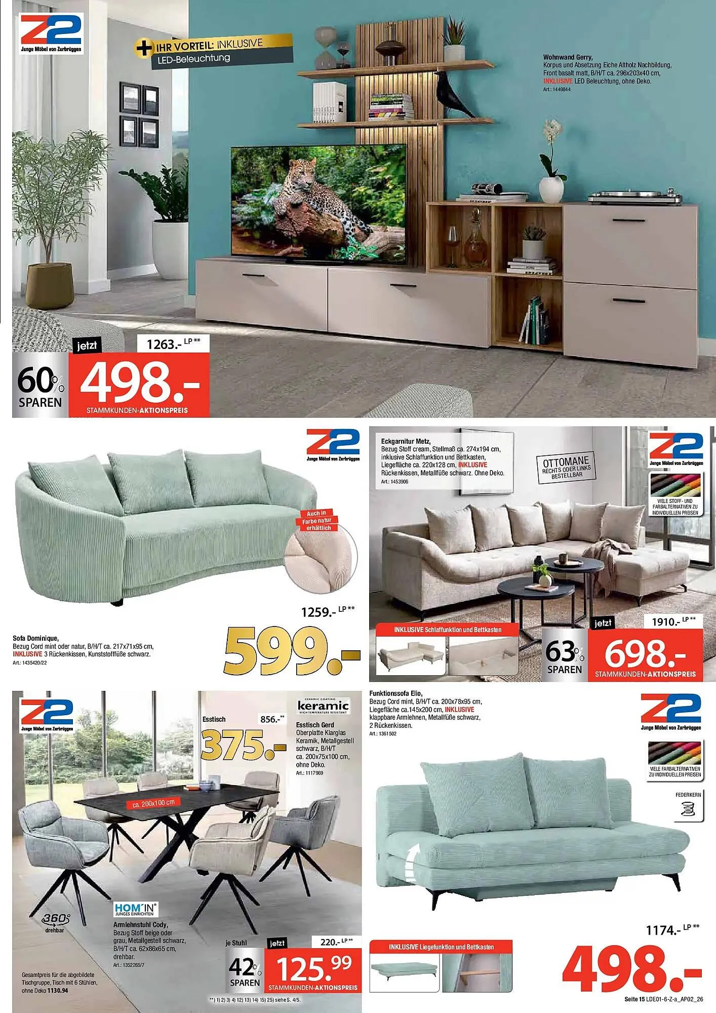 Zurbrüggen Prospekt von 16. Januar bis 31. Januar 2026 - Prospekt seite 15