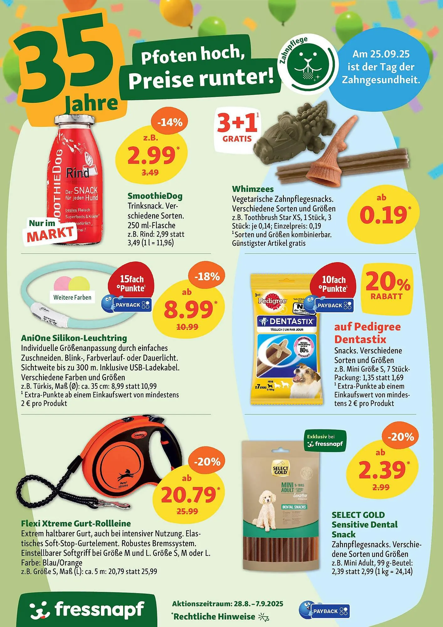 Fressnapf Prospekt von 27. August bis 7. September 2025 - Prospekt seite 15