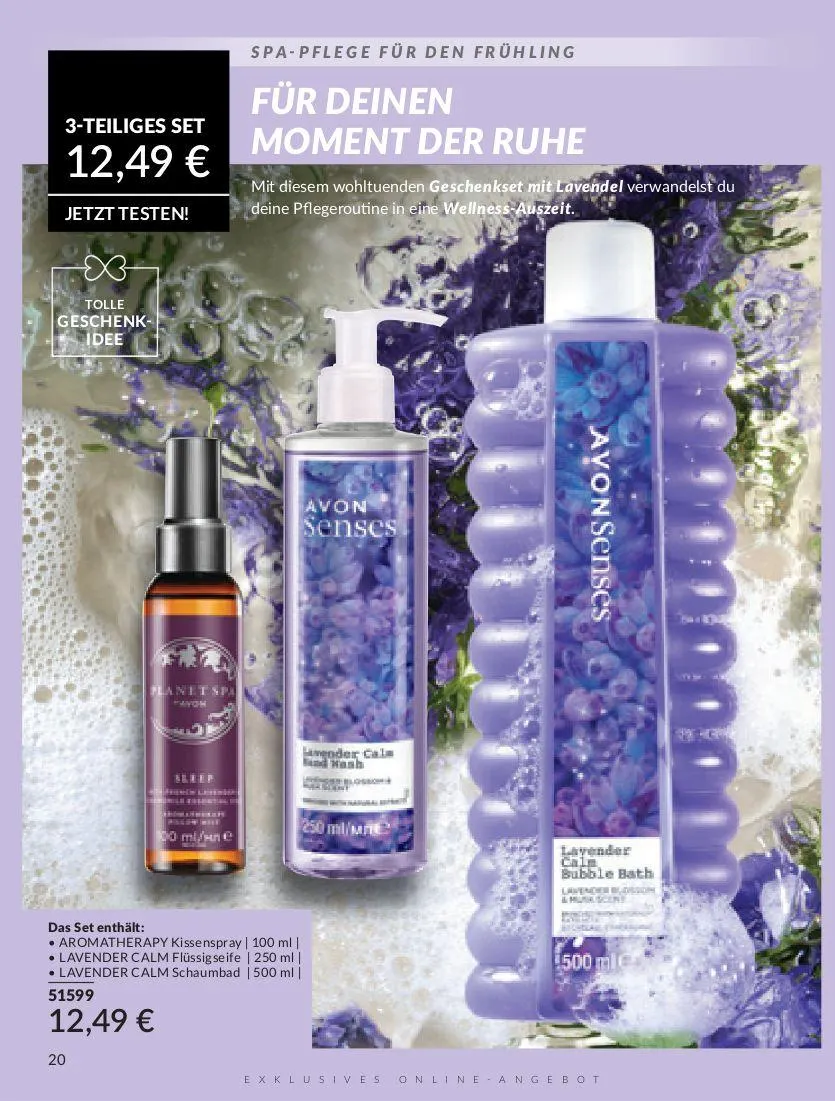 Avon Aktueller Prospekt von 7. Mai bis 21. Mai 2025 - Prospekt seite 20