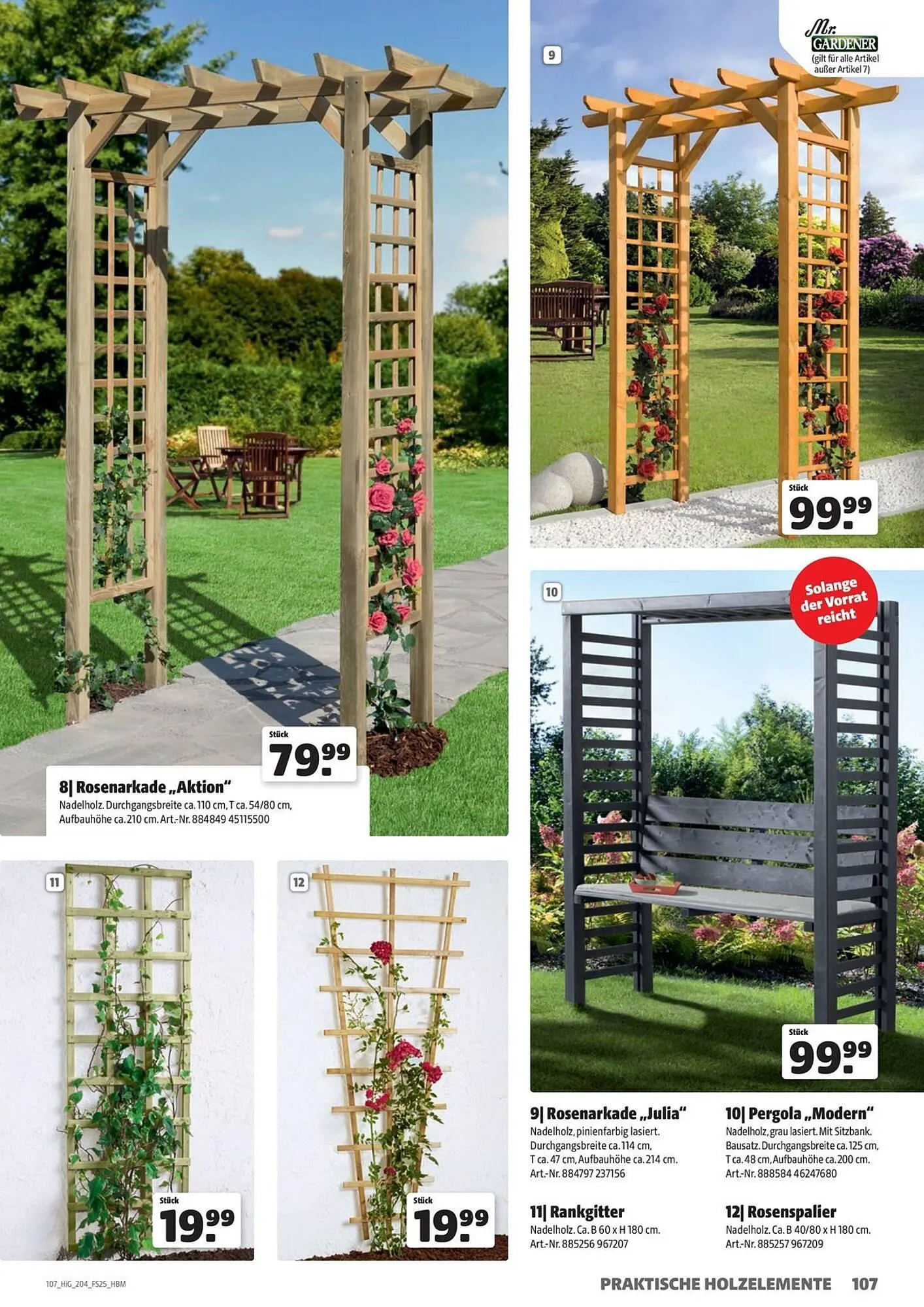 Hagebau Prospekt von 19. September bis 31. Dezember 2025 - Prospekt seite 107