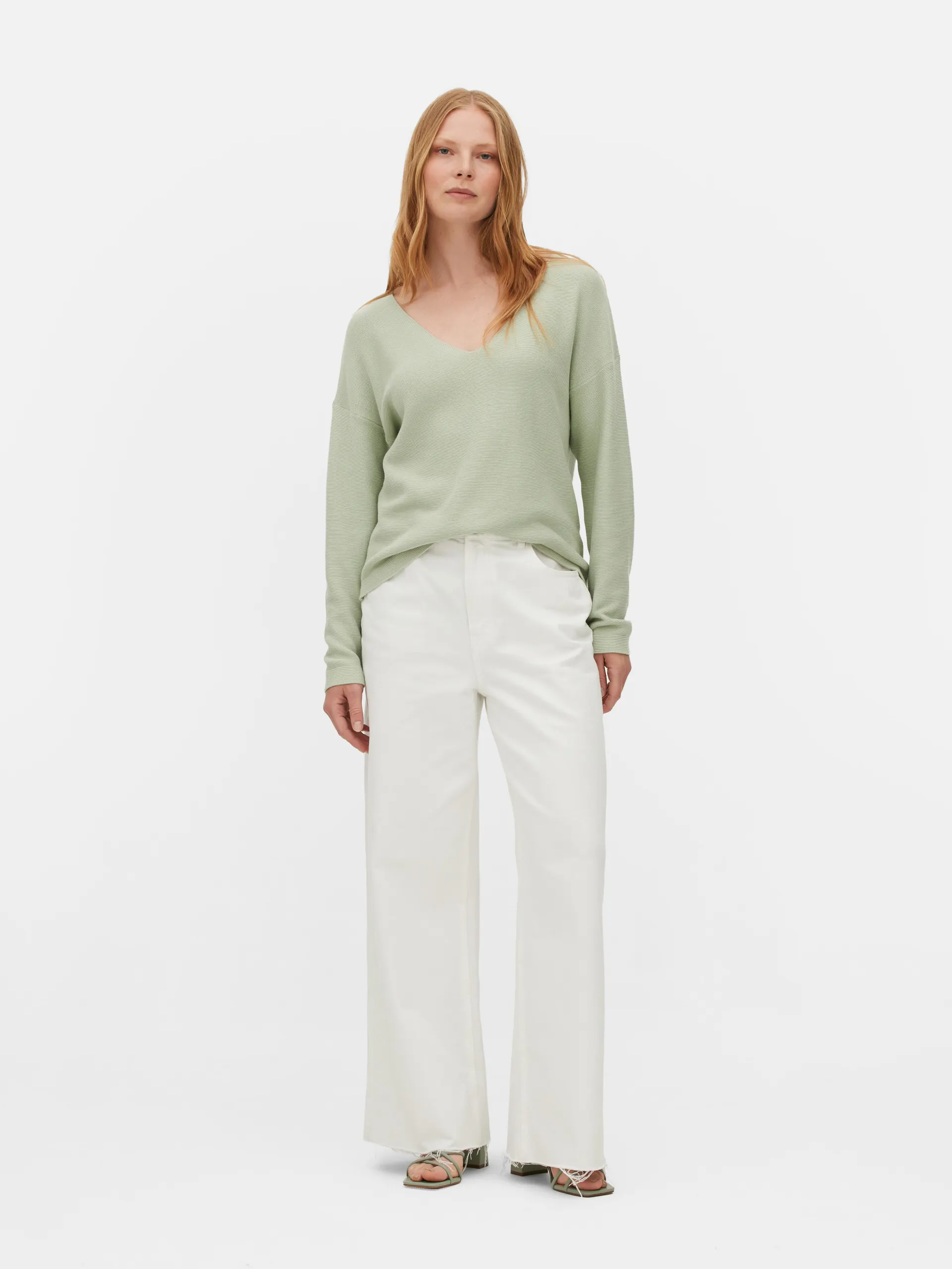 Pull à manches longues et col bateau