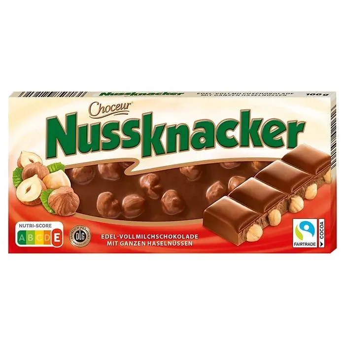 CHOCEUR Nussknacker Vollmilch 100 g