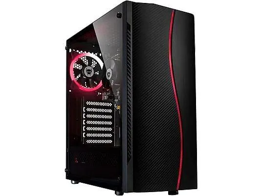 BEASTCOM Q3 | Essential Gaming, Gaming PC mit AMD Ryzen™ 5, 16 GB RAM, 512 GB SSD, AMD, AMD Radeon™ RX Vega 11, Windows 11 Pro