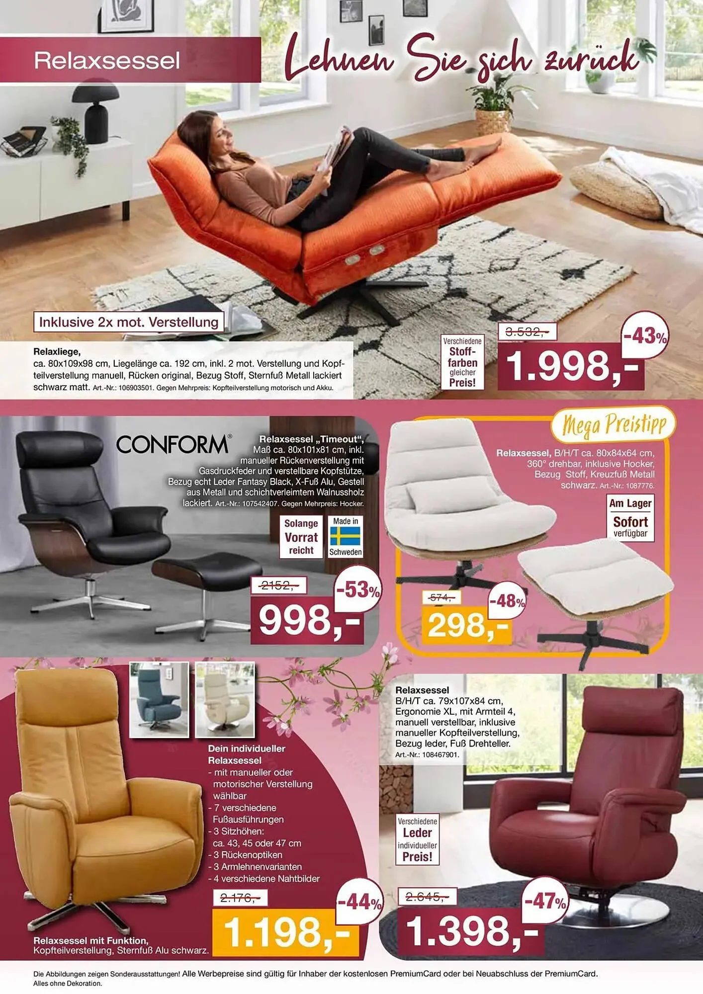 Möbel Inhofer Prospekt von 16. April bis 2. Mai 2026 - Prospekt seite 10