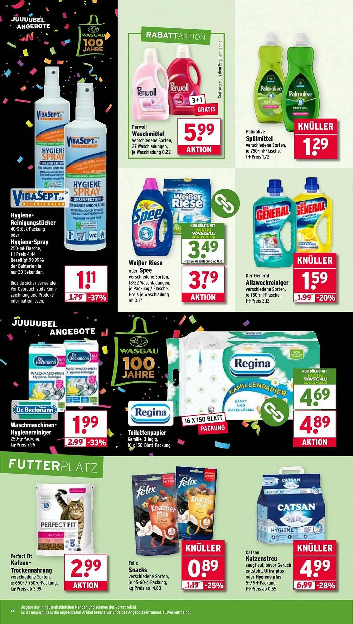 Wasgau Prospekt von 25. August bis 31. August 2025 - Prospekt seite 22