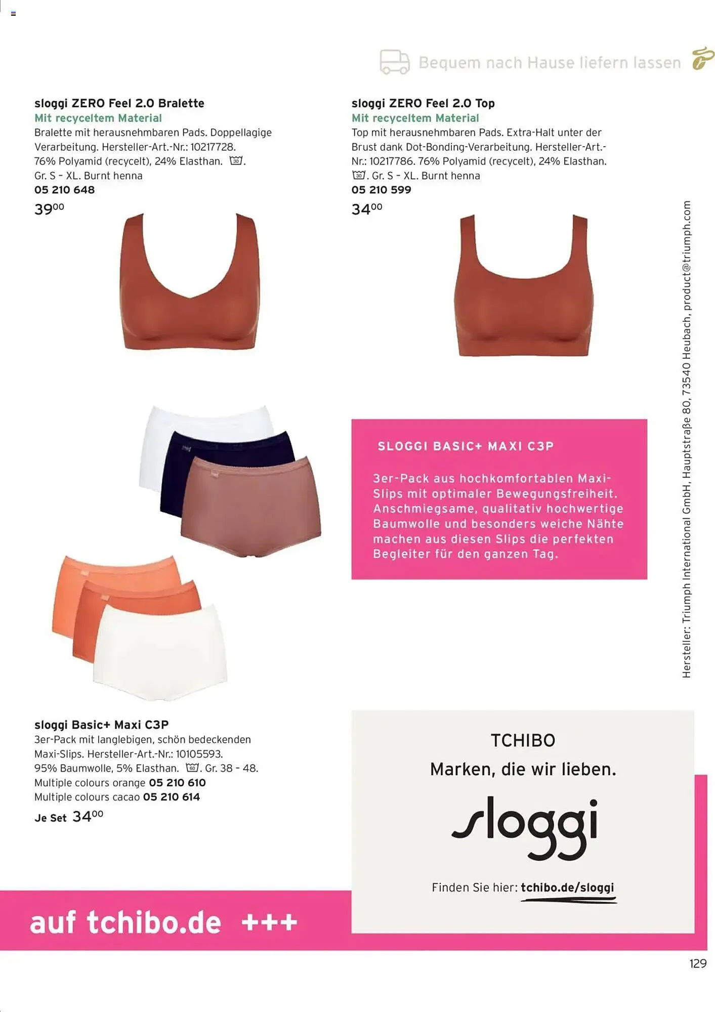 Tchibo Prospekt von 1. Mai bis 31. Mai 2025 - Prospekt seite 129