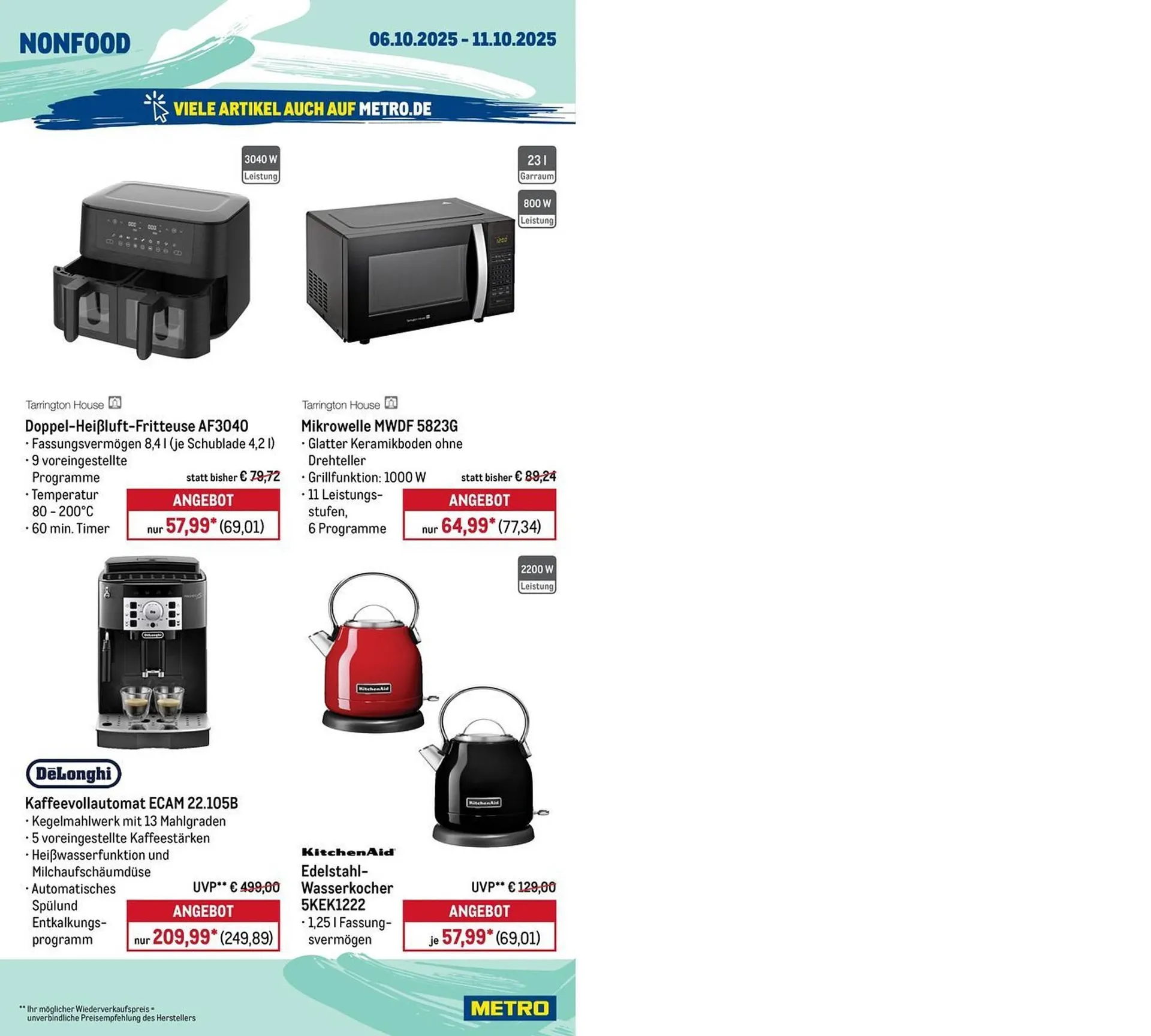 METRO Prospekt von 6. Oktober bis 11. Oktober 2025 - Prospekt seite 20