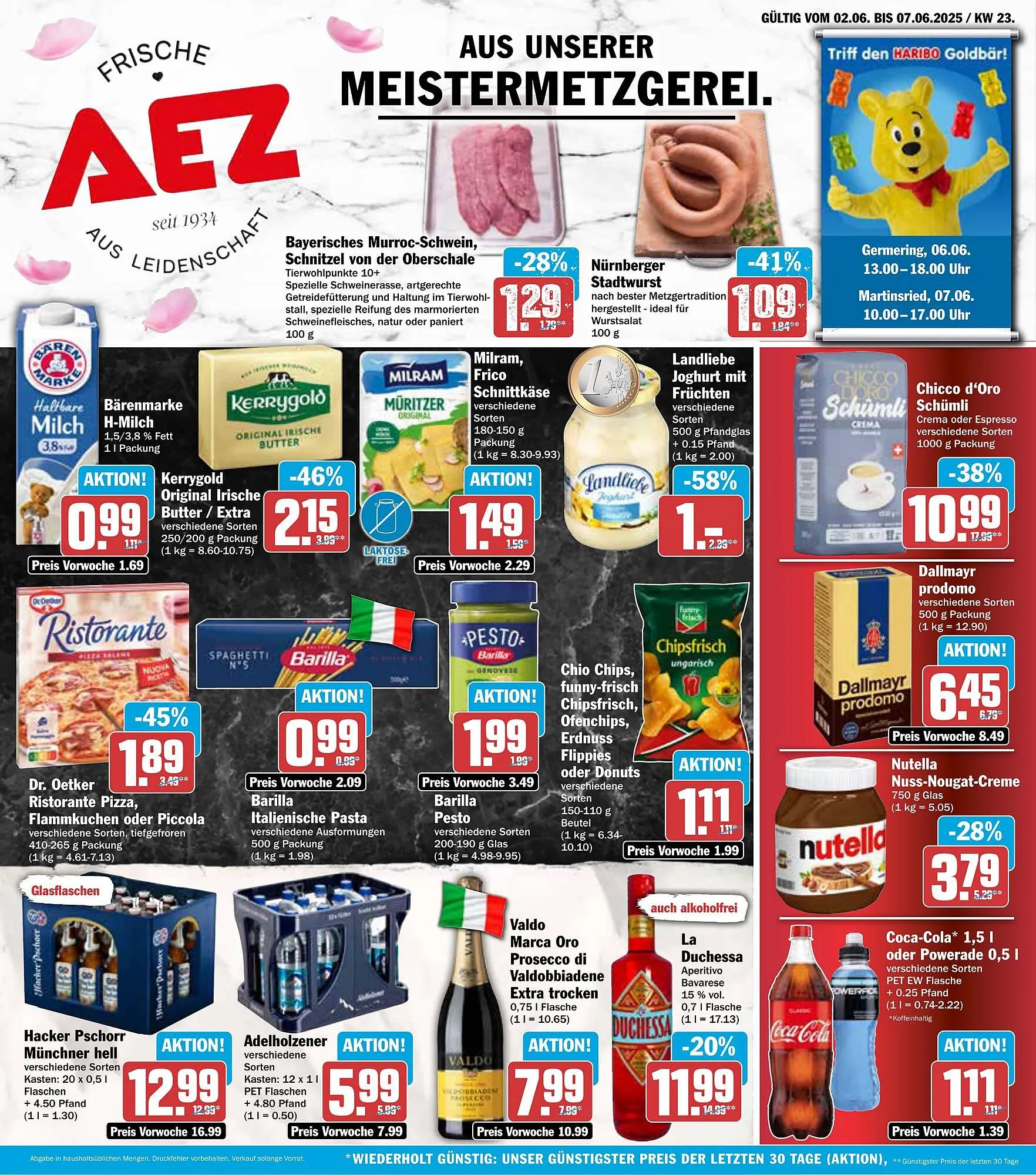 AEZ Prospekt von 2. Juni bis 7. Juni 2025 - Prospekt seite 1