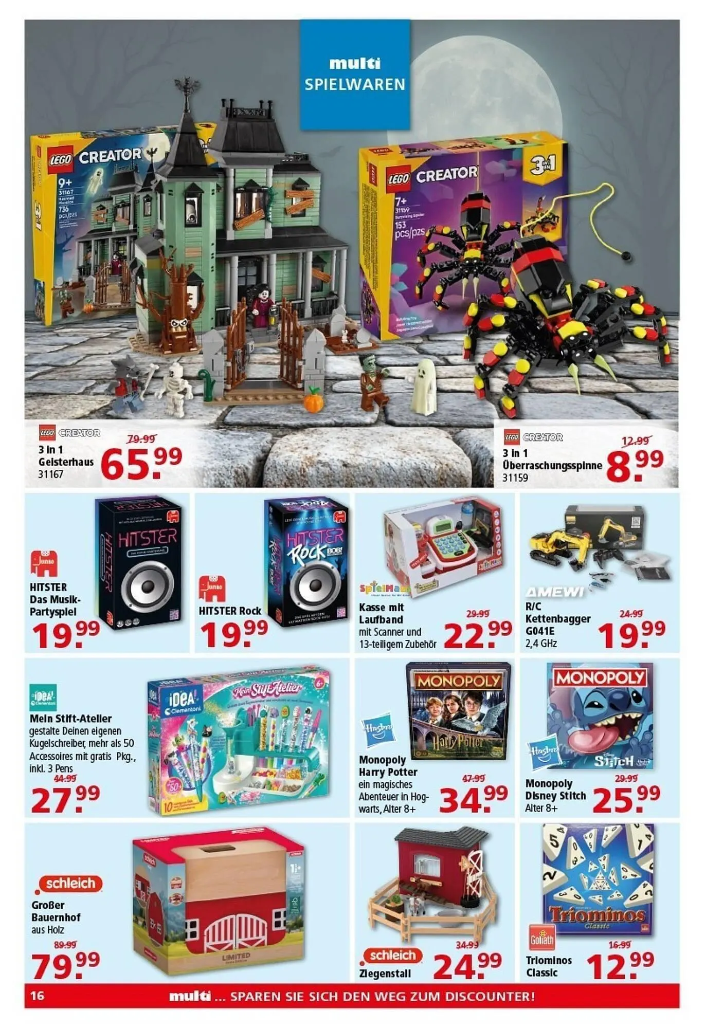 Multi Markt Prospekt von 27. Oktober bis 1. November 2025 - Prospekt seite 16