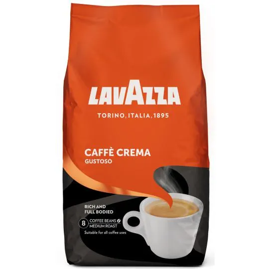 Lavazza Caffe Crema Gustoso Bohnen 1KG
