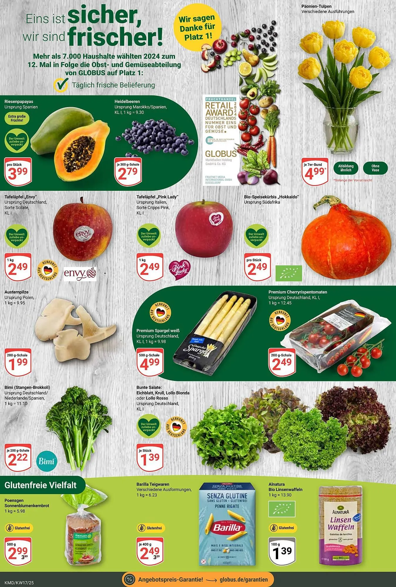 Globus Prospekt von 21. April bis 26. April 2025 - Prospekt seite 4