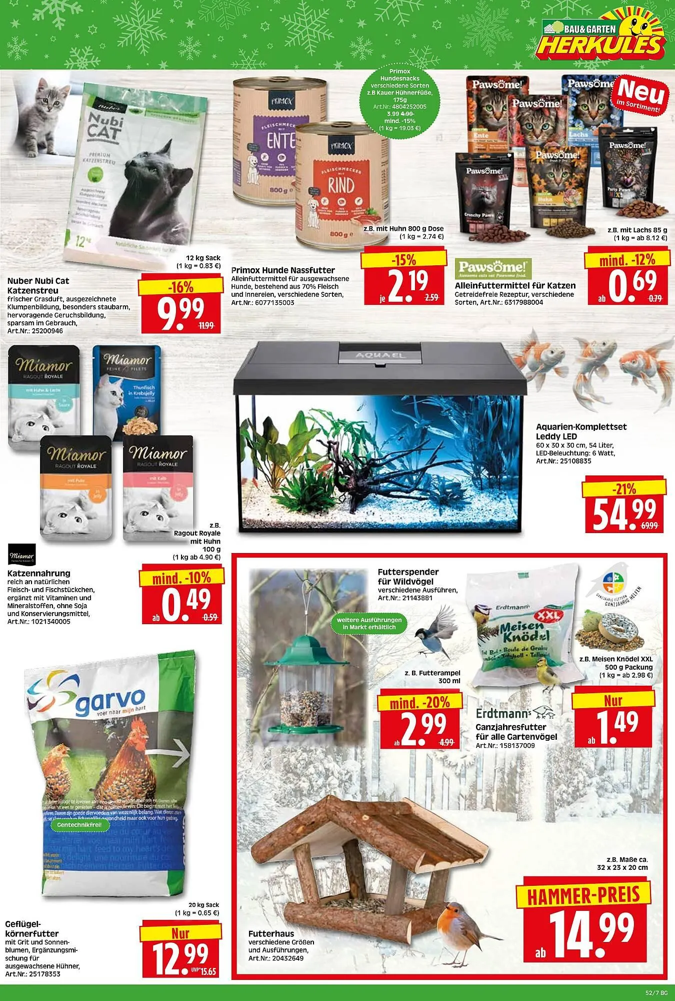 Herkules Baumarkt Prospekt von 22. Dezember bis 27. Dezember 2025 - Prospekt seite 7