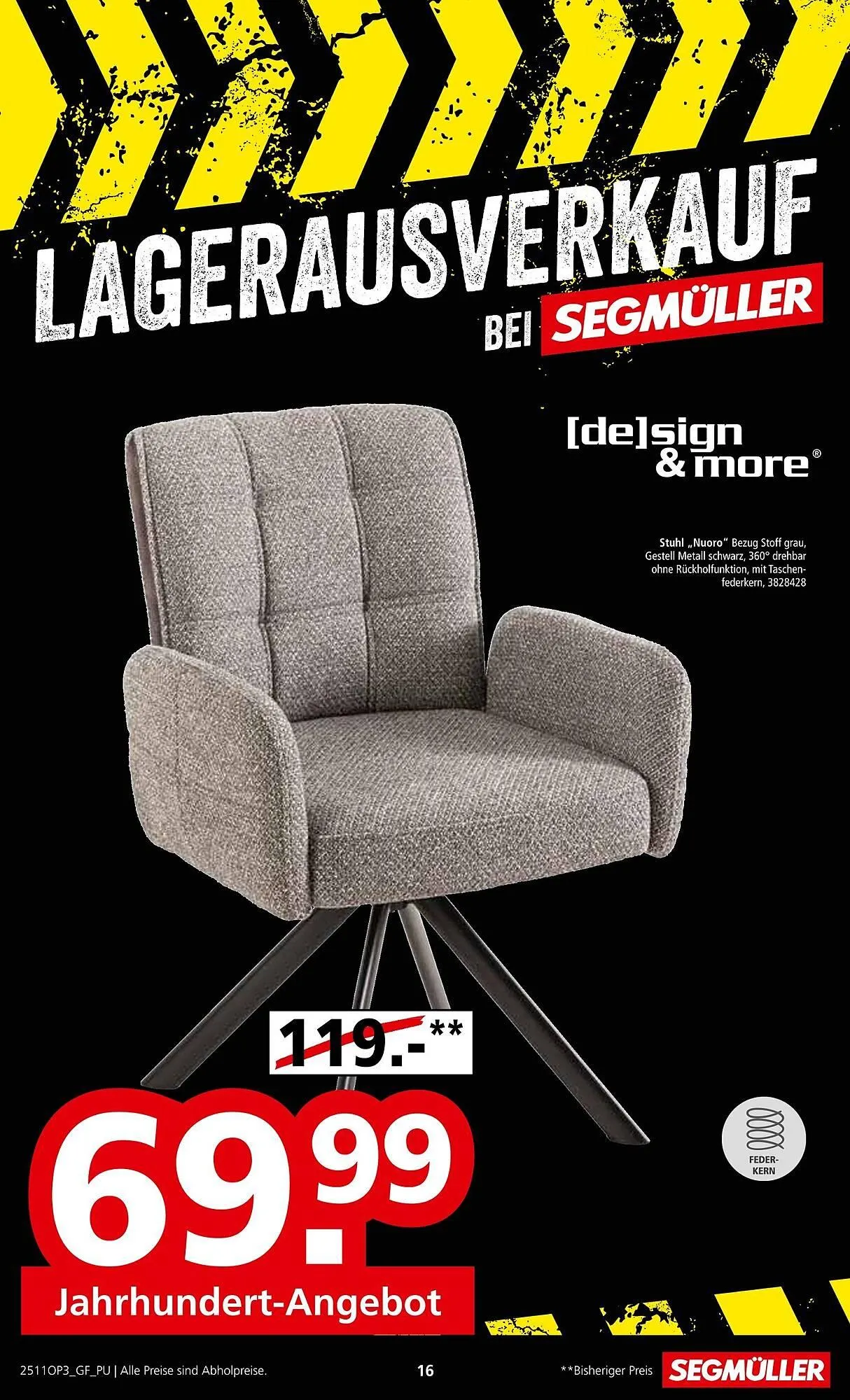 Segmüller Prospekt von 22. November bis 14. Dezember 2025 - Prospekt seite 16