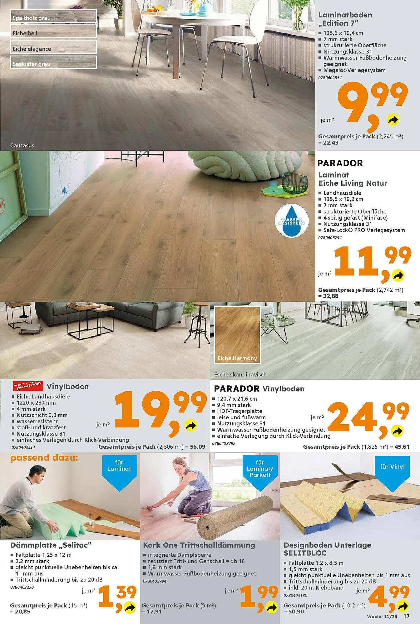 Globus Baumarkt Prospekt von 9. März bis 15. März 2025 - Prospekt seite 17