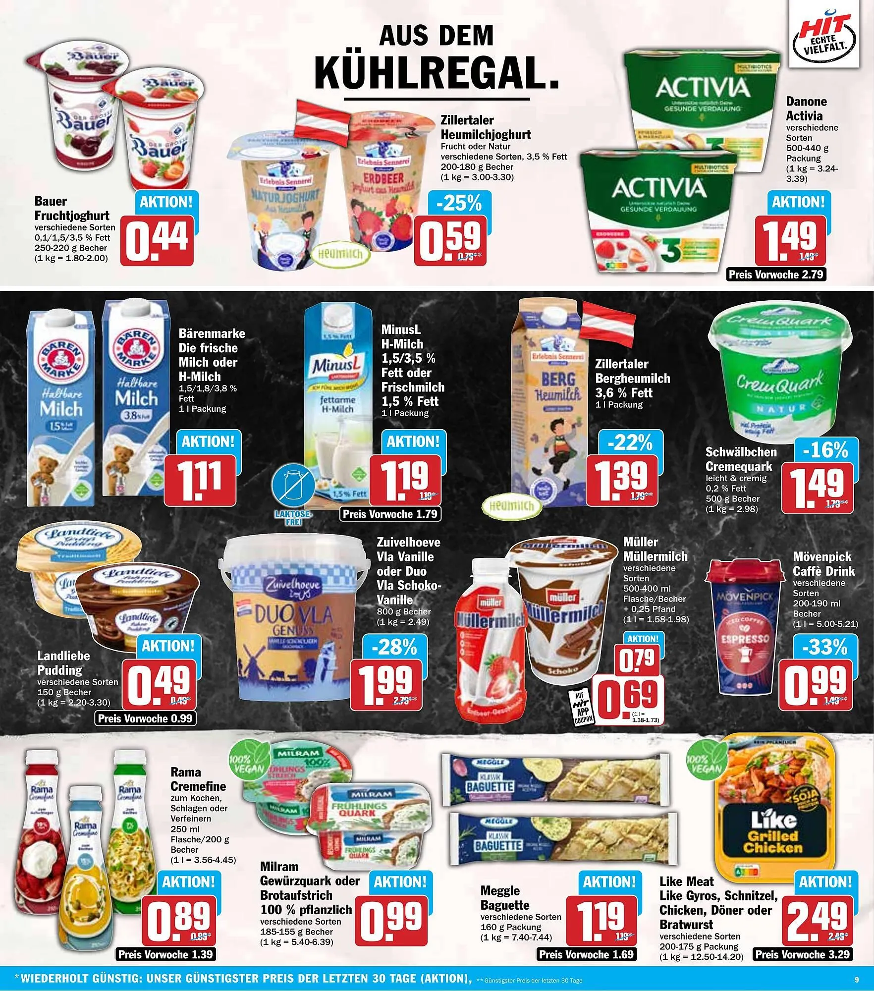 Hit Prospekt von 24. März bis 29. März 2025 - Prospekt seite 9