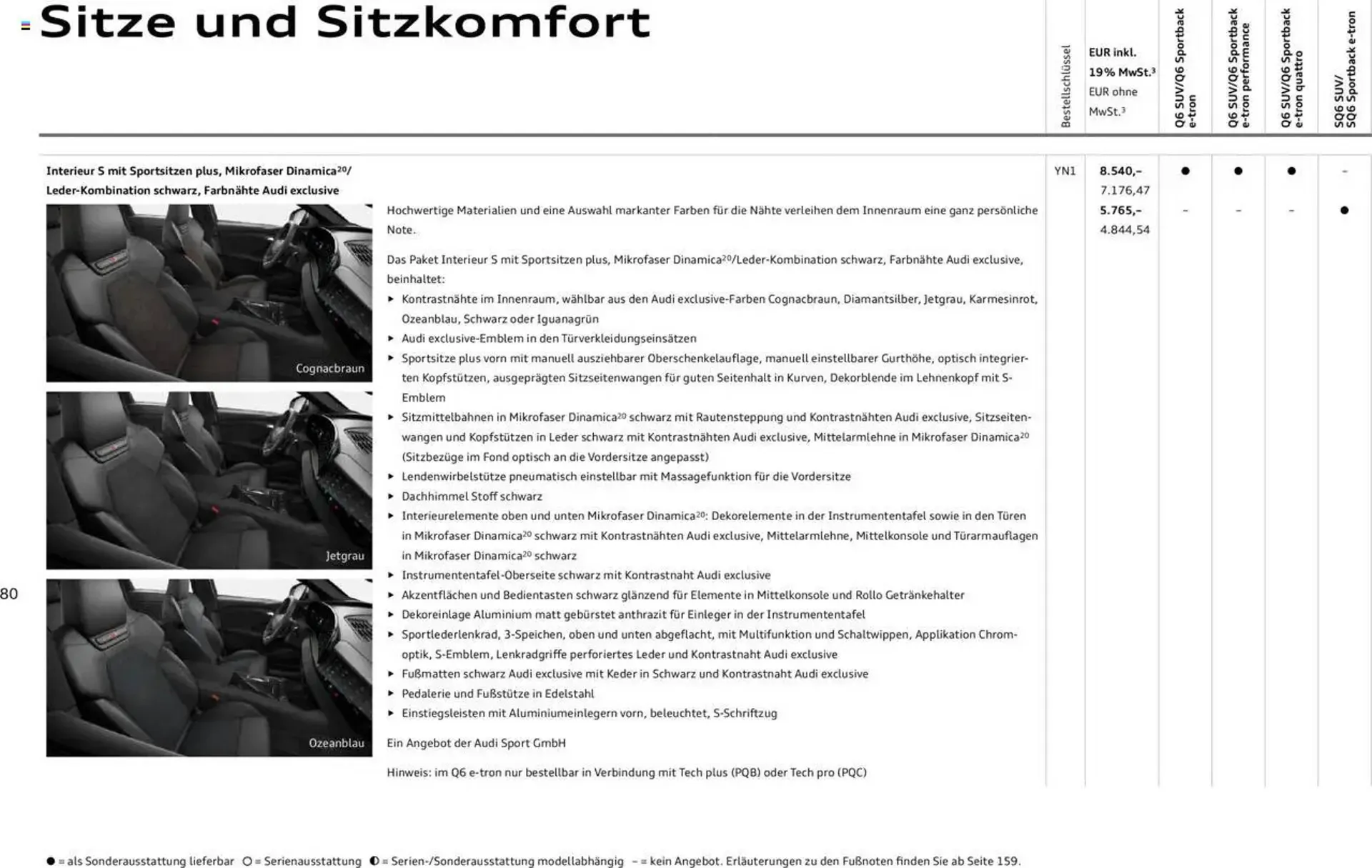 Audi Prospekt von 2. Januar bis 31. Dezember 2025 - Prospekt seite 80