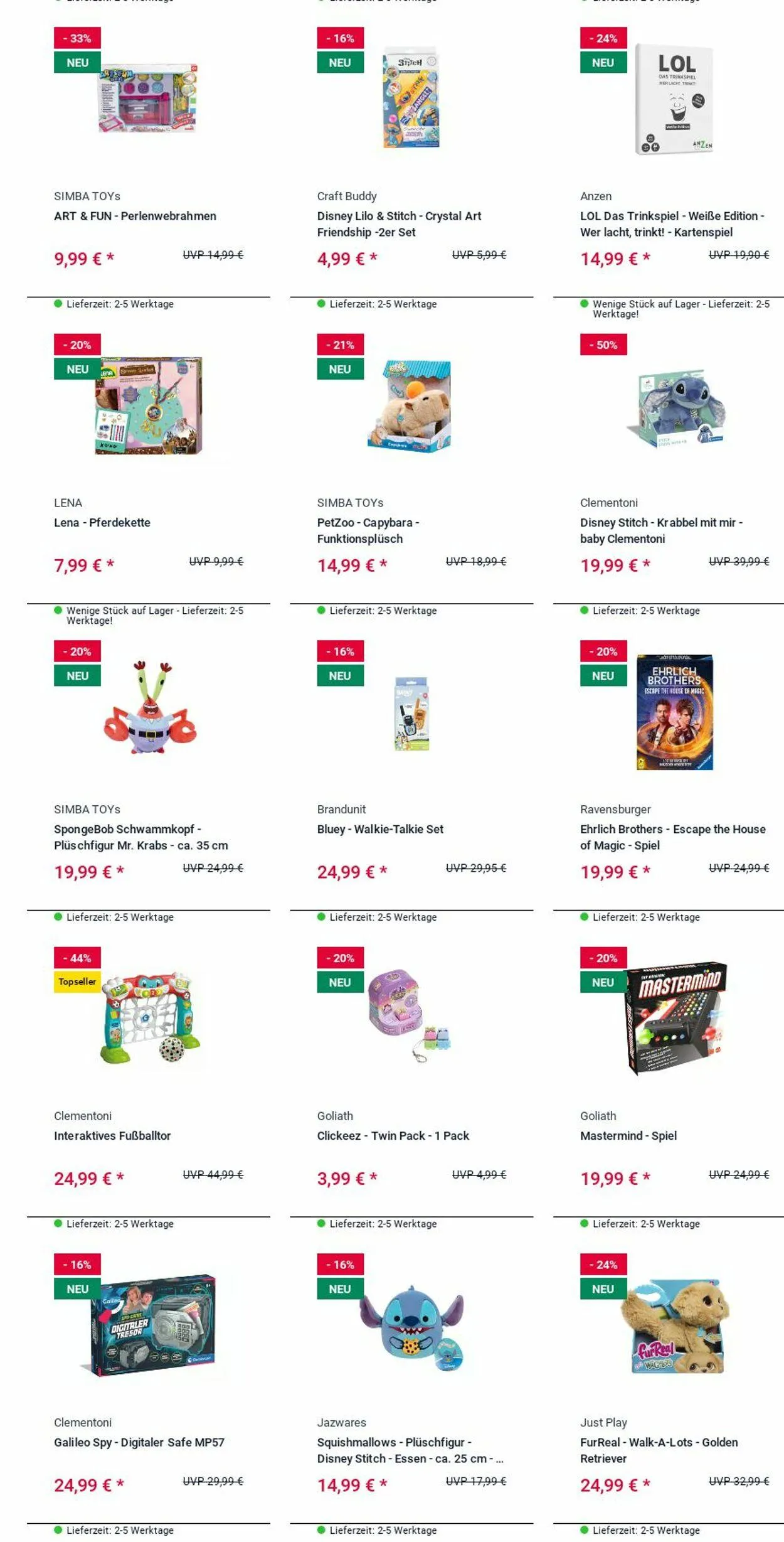 ROFU Kinderland Aktueller Prospekt von 24. November bis 3. Dezember 2025 - Prospekt seite 40