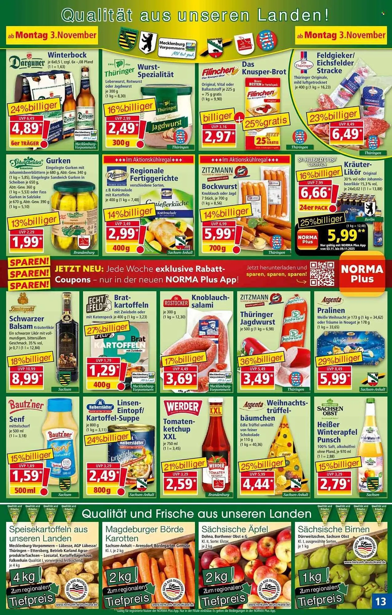 Norma Prospekt von 3. November bis 8. November 2025 - Prospekt seite 13