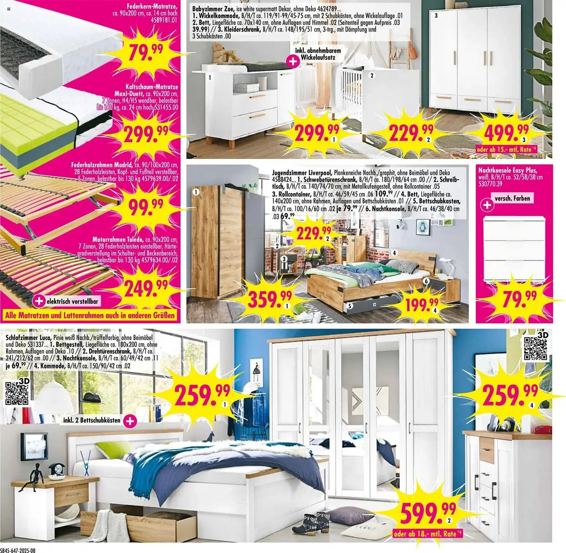 Möbel Boss Prospekt von 1. November bis 7. November 2025 - Prospekt seite 8
