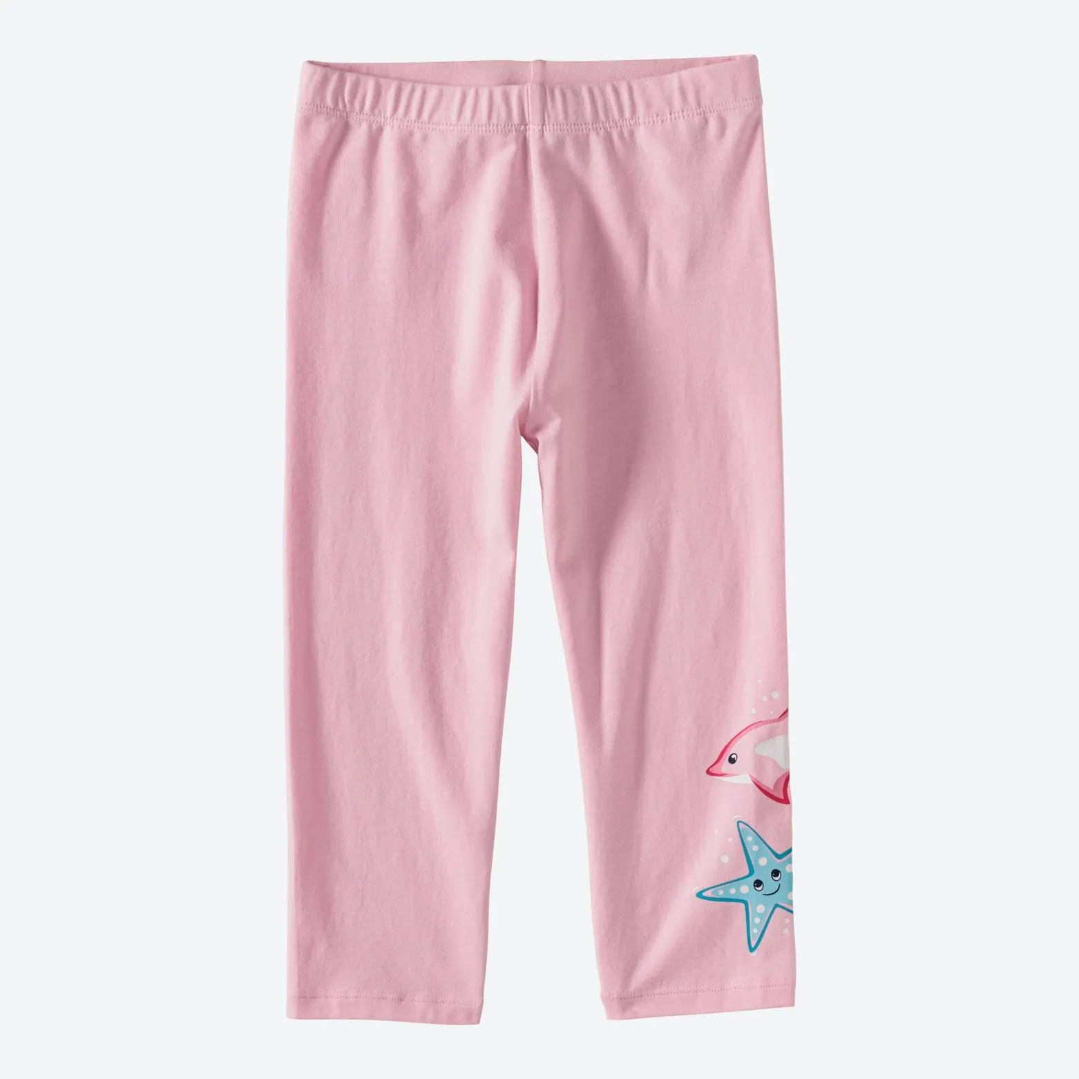 Kinder-Mädchen-Capri mit Tier-Motiven