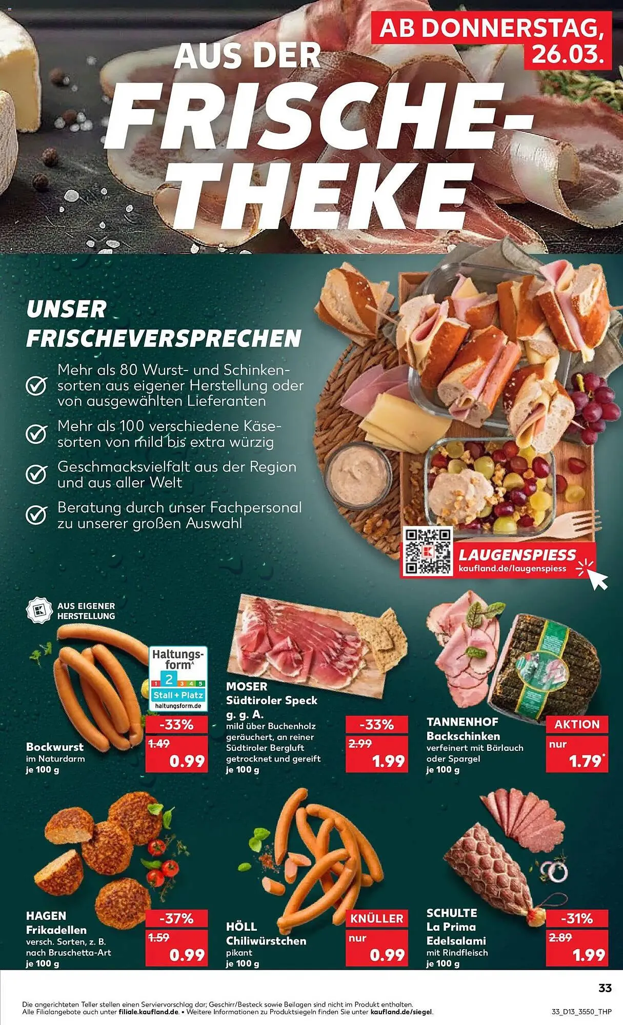 Kaufland Prospekt von 26. März bis 1. April 2026 - Prospekt seite 33