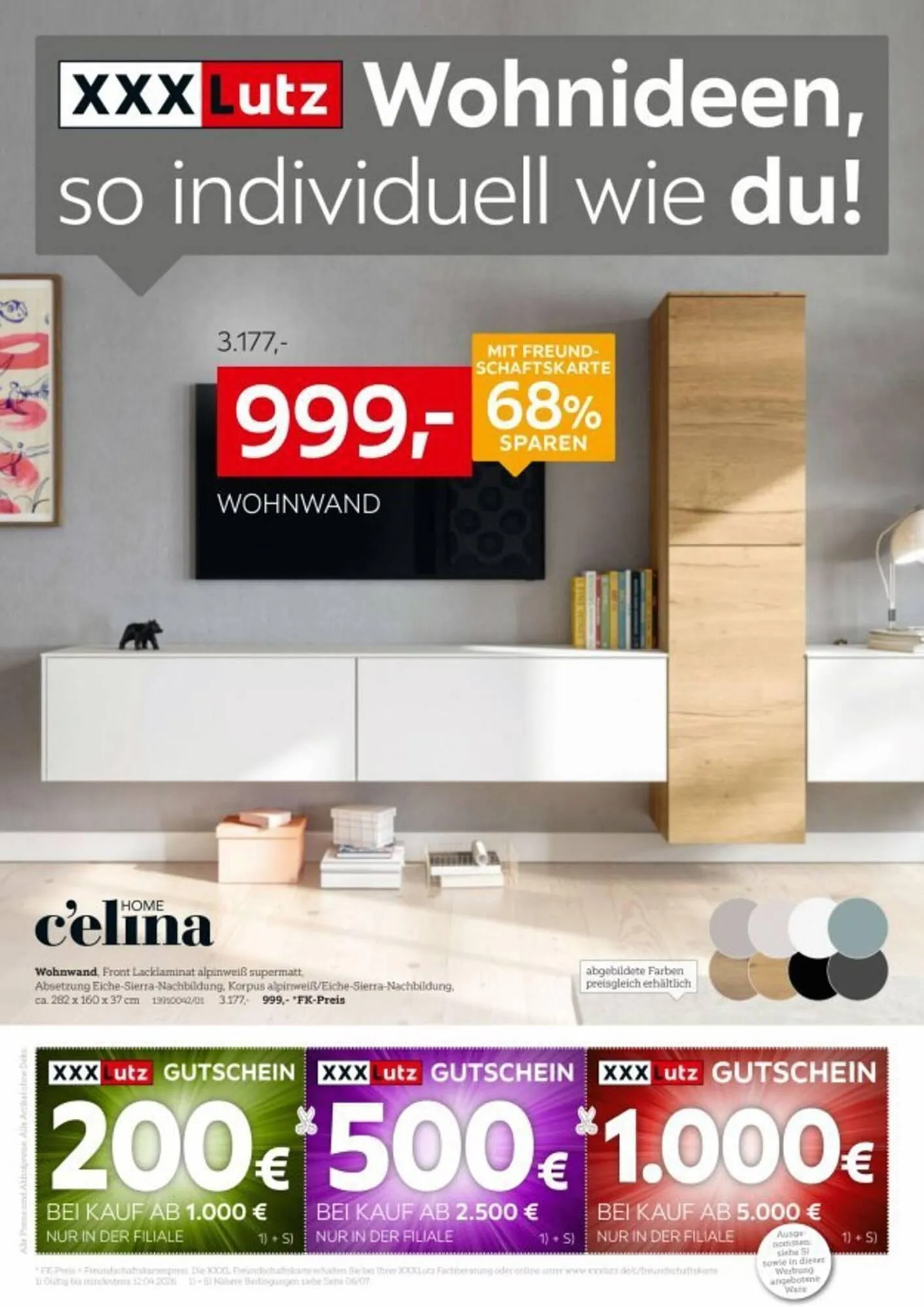 XXXLutz Prospekt von 29. März bis 12. April 2026 - Prospekt seite 1