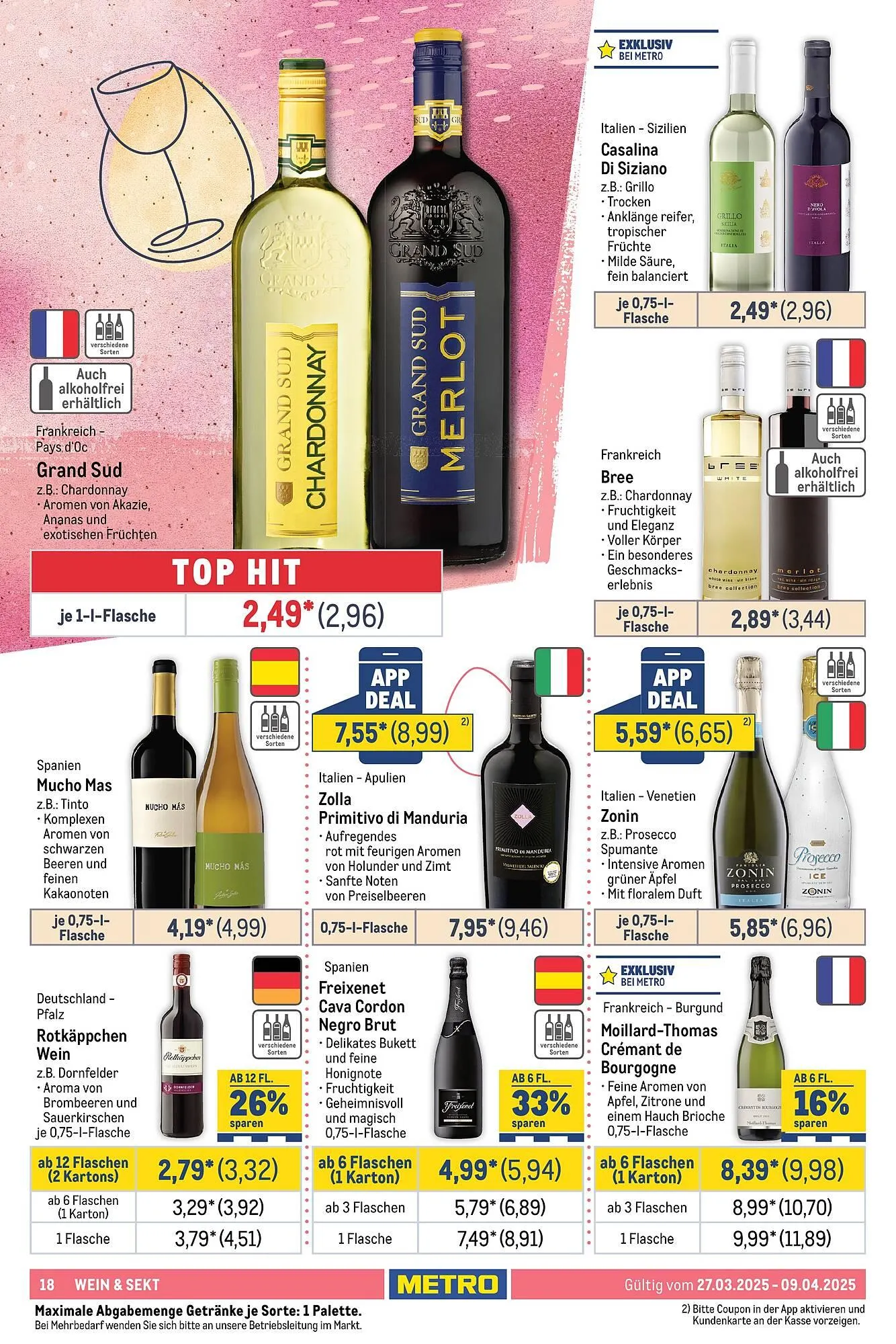 METRO Prospekt von 27. März bis 8. April 2025 - Prospekt seite 18