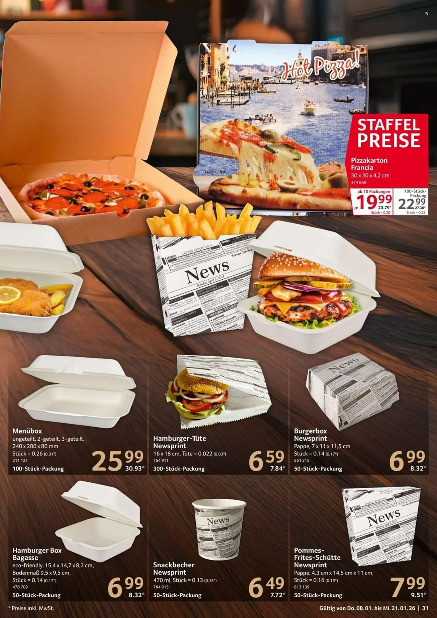 Selgros Prospekt von 8. Januar bis 21. Januar 2026 - Prospekt seite 31