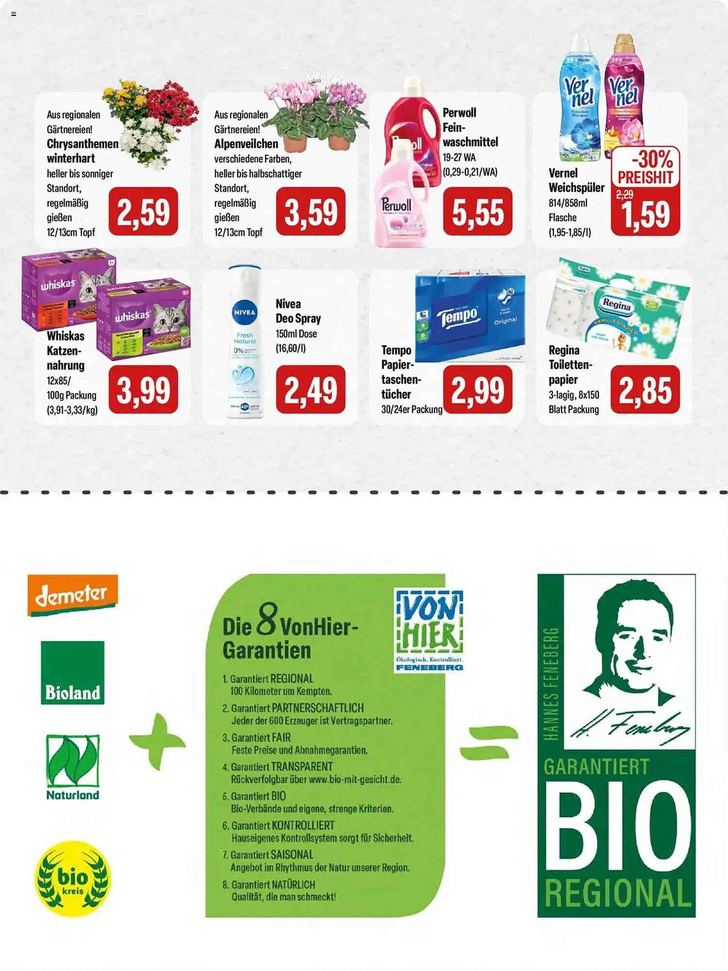 Feneberg Prospekt von 21. August bis 23. August 2025 - Prospekt seite 15