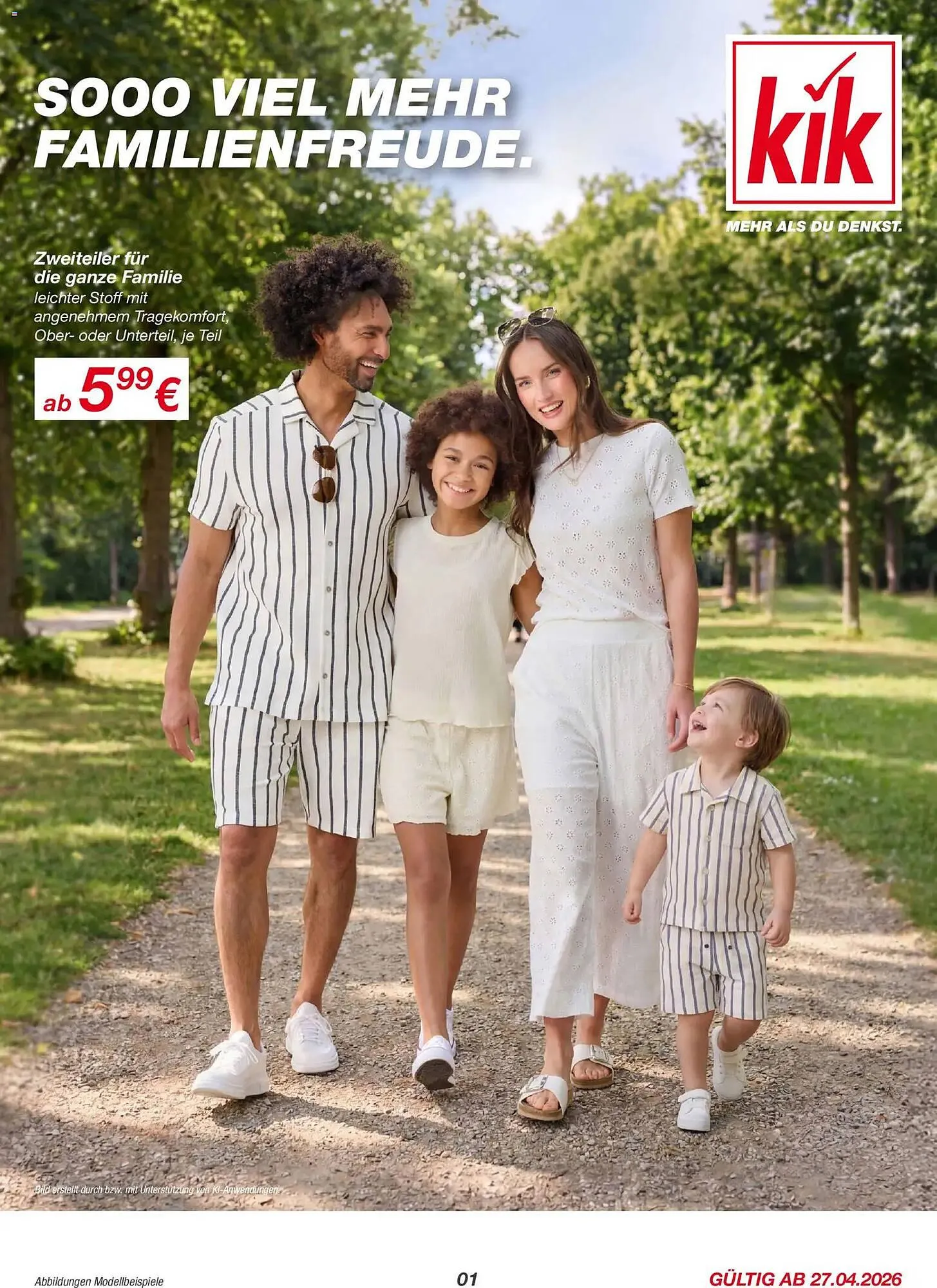 KiK Prospekt von 27. April bis 10. Mai 2026 - Prospekt seite 1