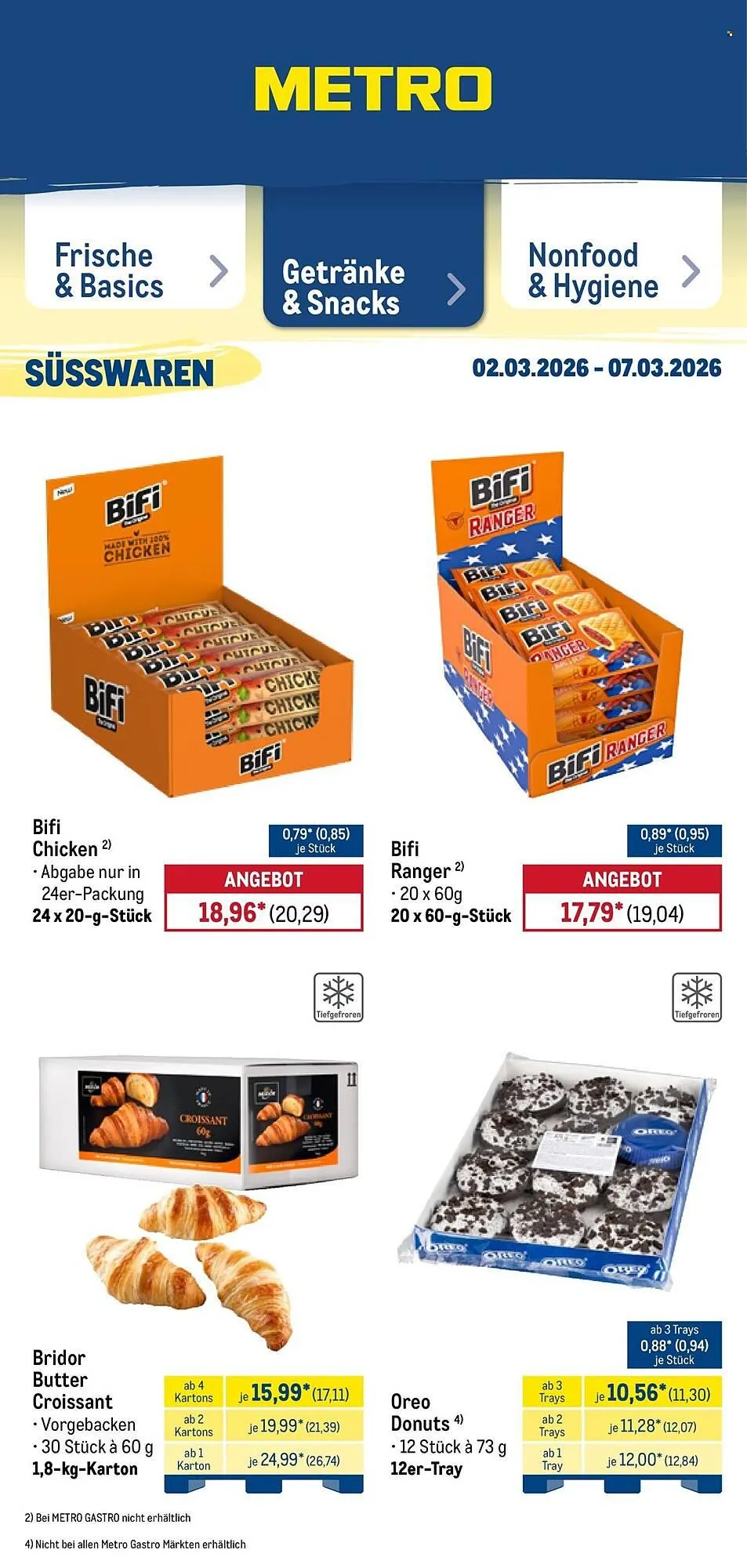 METRO Prospekt von 2. März bis 7. März 2026 - Prospekt seite 40