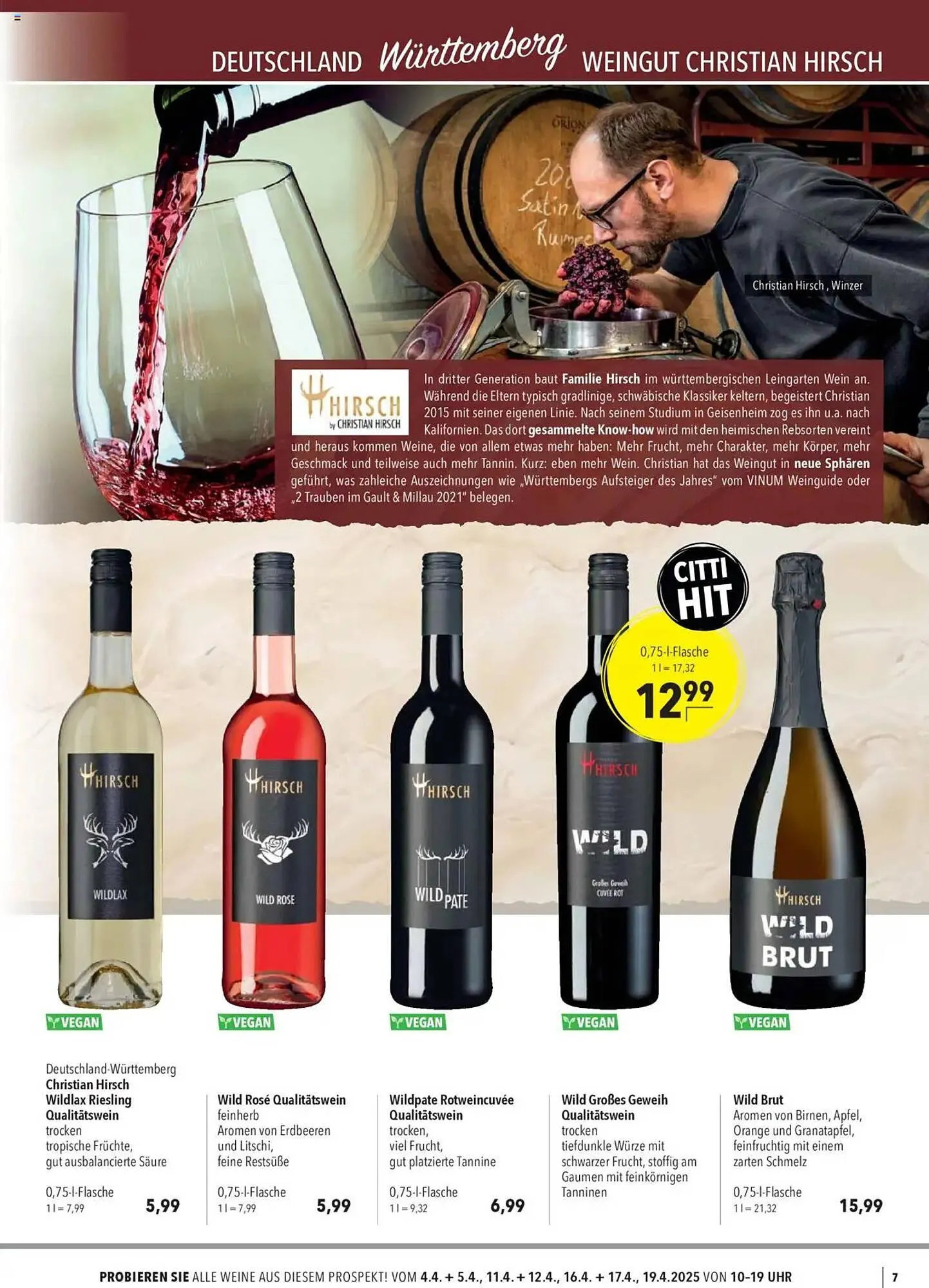 CITTI Markt Prospekt von 2. April bis 22. April 2025 - Prospekt seite 7