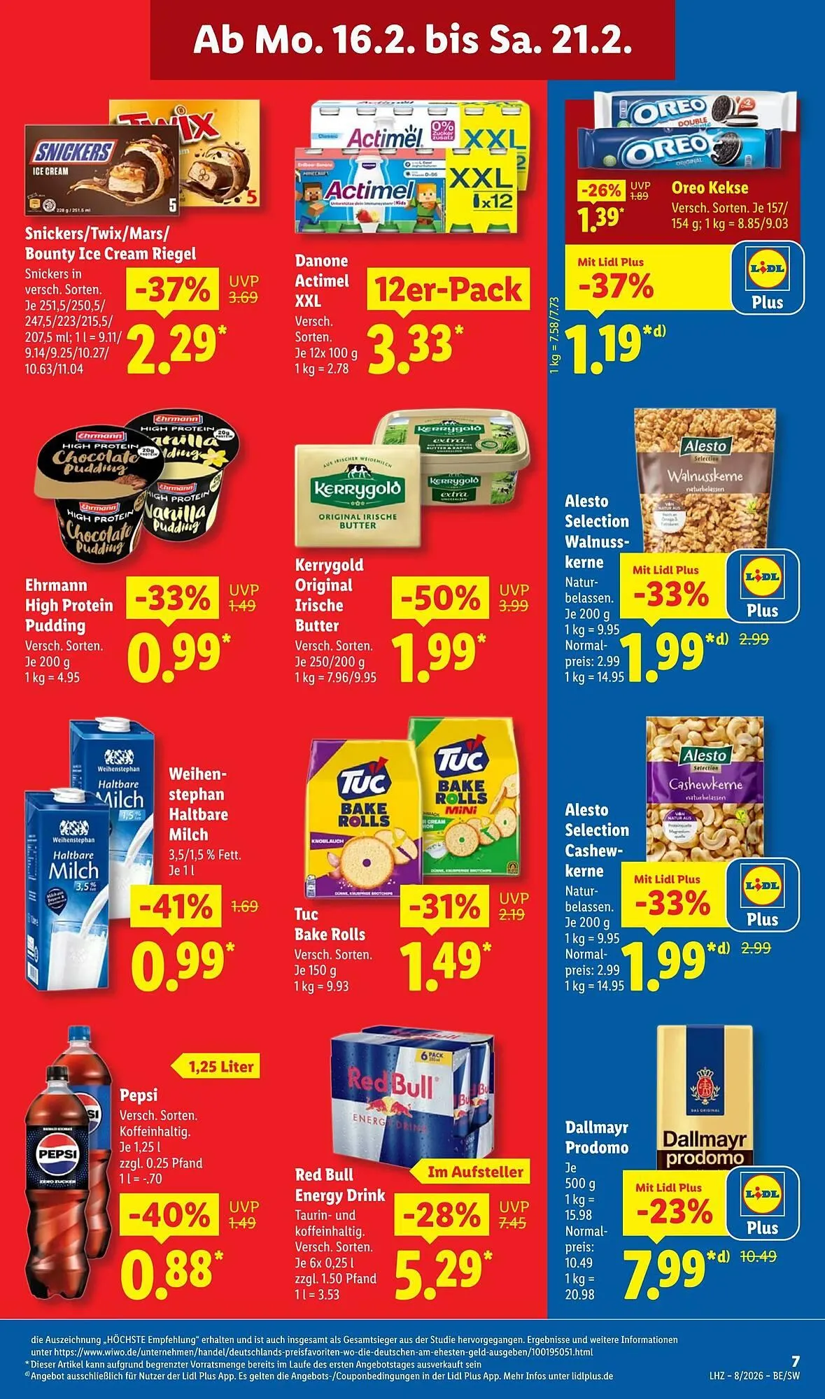 Lidl Prospekt von 16. Februar bis 22. Februar 2026 - Prospekt seite 15