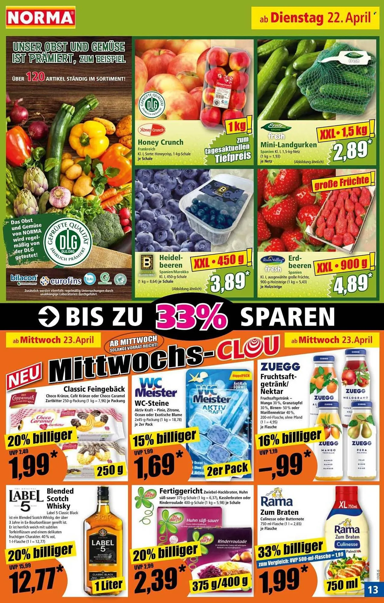 Norma Prospekt von 22. April bis 27. April 2025 - Prospekt seite 13