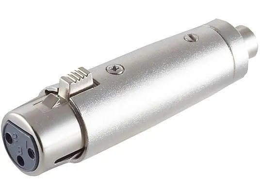 KABELBUDE XLR-Kupplung / Cinchkupplung XLR