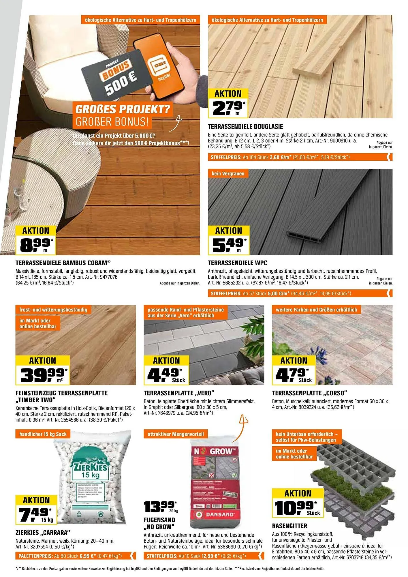 OBI Prospekt von 16. Mai bis 31. Mai 2025 - Prospekt seite 3