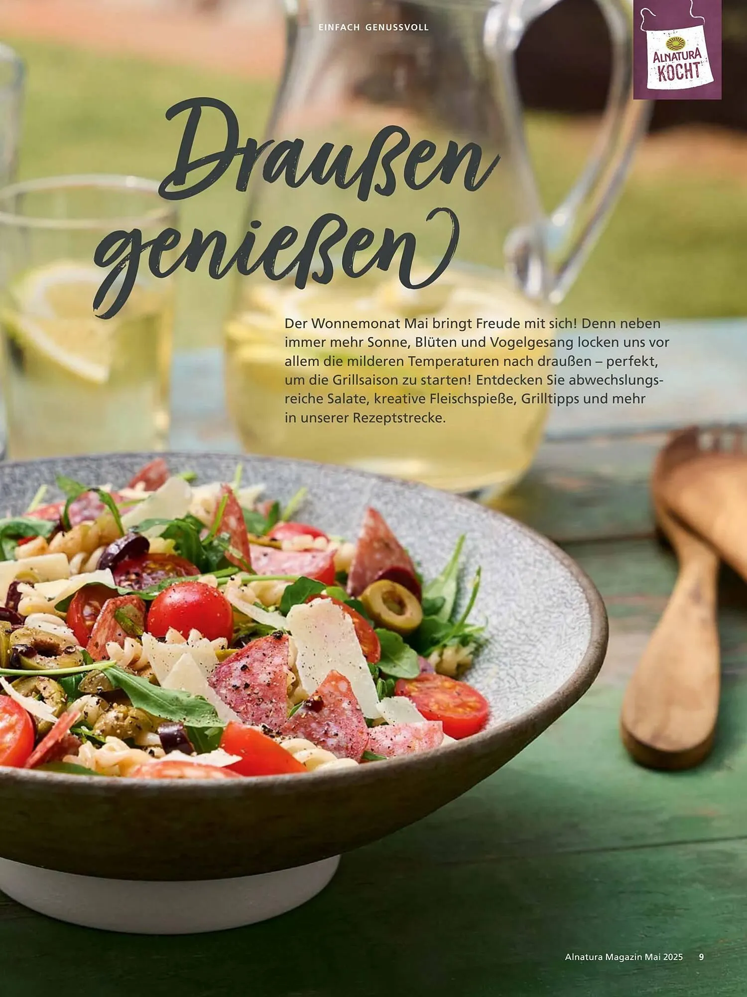 Alnatura Prospekt von 2. Mai bis 1. Juni 2025 - Prospekt seite 9