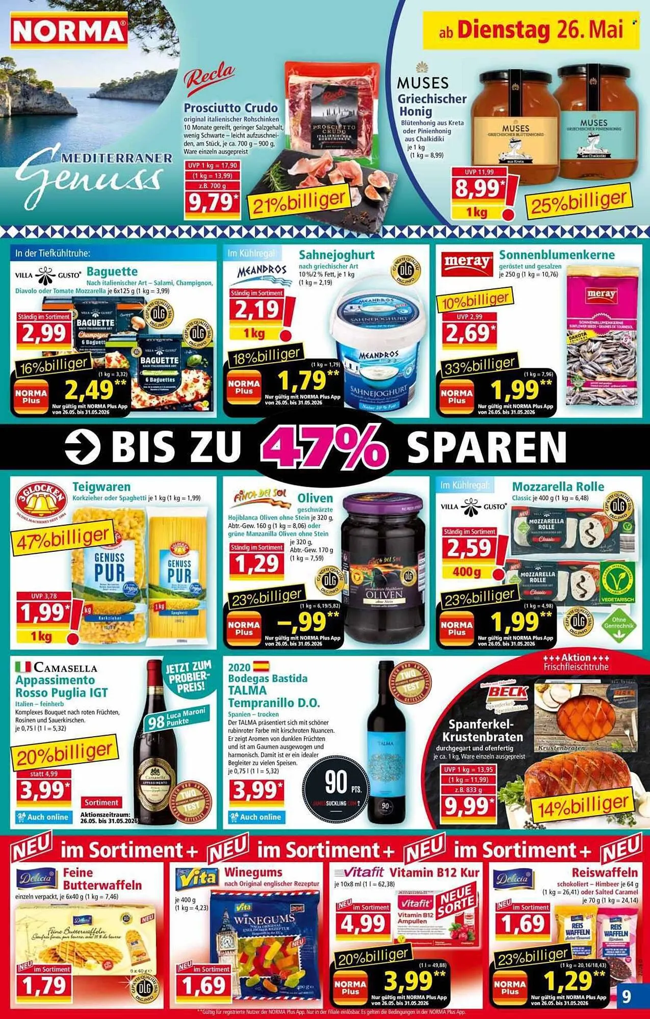 Norma Prospekt von 26. Mai bis 31. Mai 2026 - Prospekt seite 9