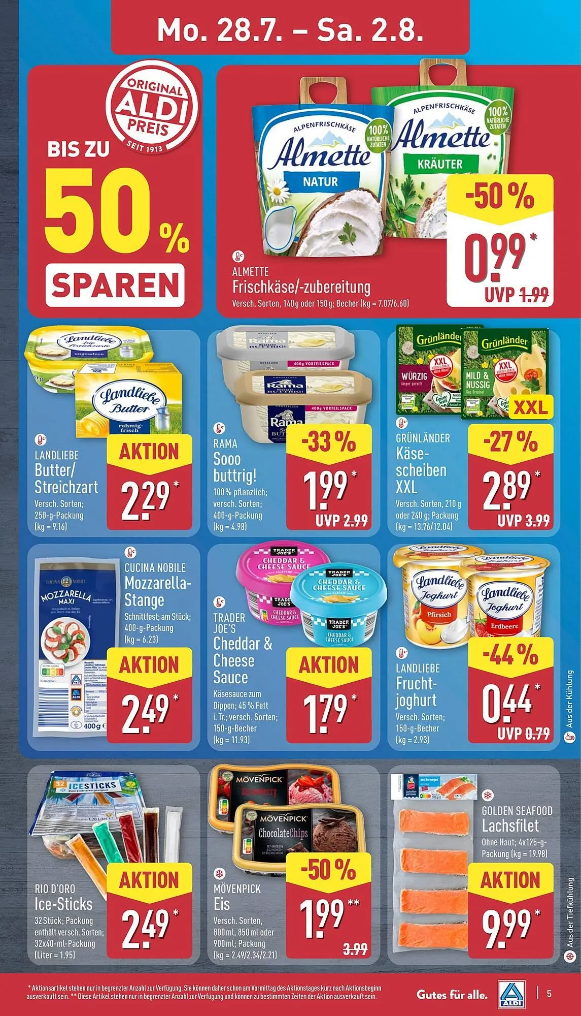 Aldi Nord Prospekt von 28. Juli bis 2. August 2025 - Prospekt seite 5