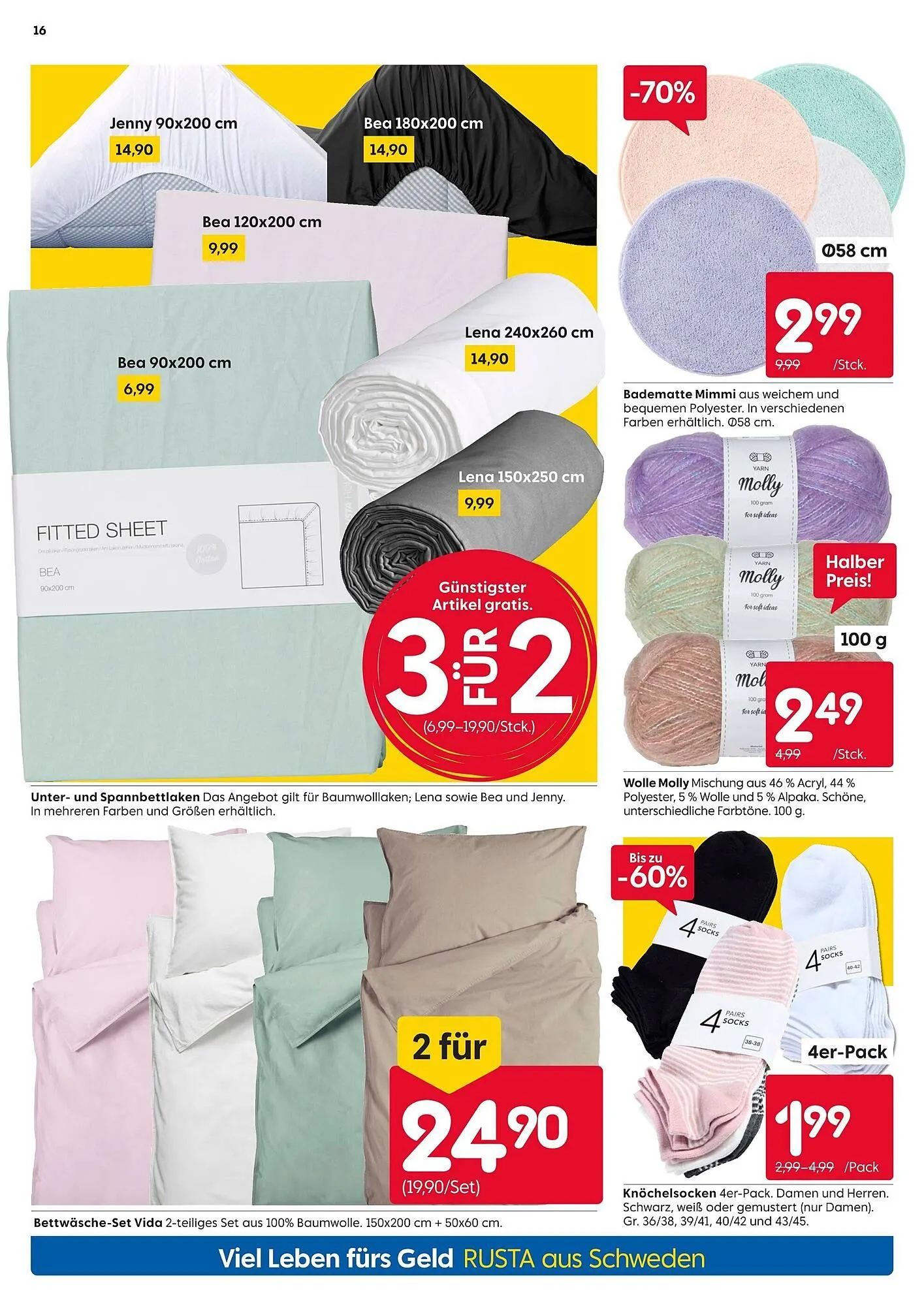 Rusta Prospekt von 29. März bis 4. April 2025 - Prospekt seite 16