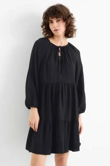 Viscose A-line dress