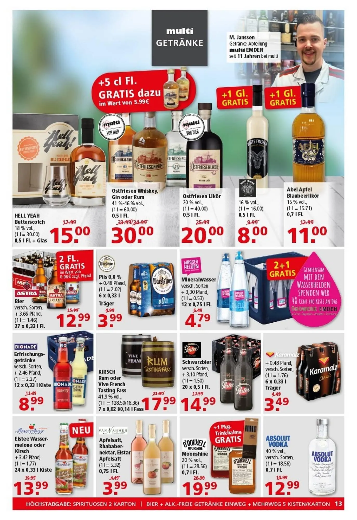 Multi Markt Prospekt von 11. Mai bis 16. Mai 2026 - Prospekt seite 13