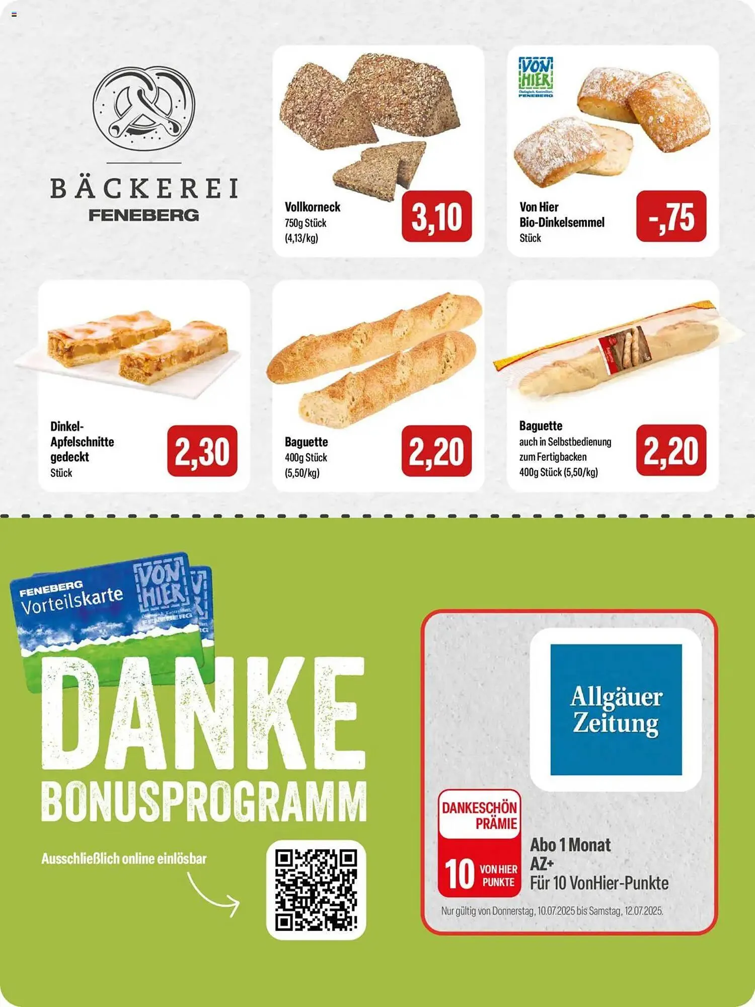 Feneberg Prospekt von 10. Juli bis 12. Juli 2025 - Prospekt seite 8