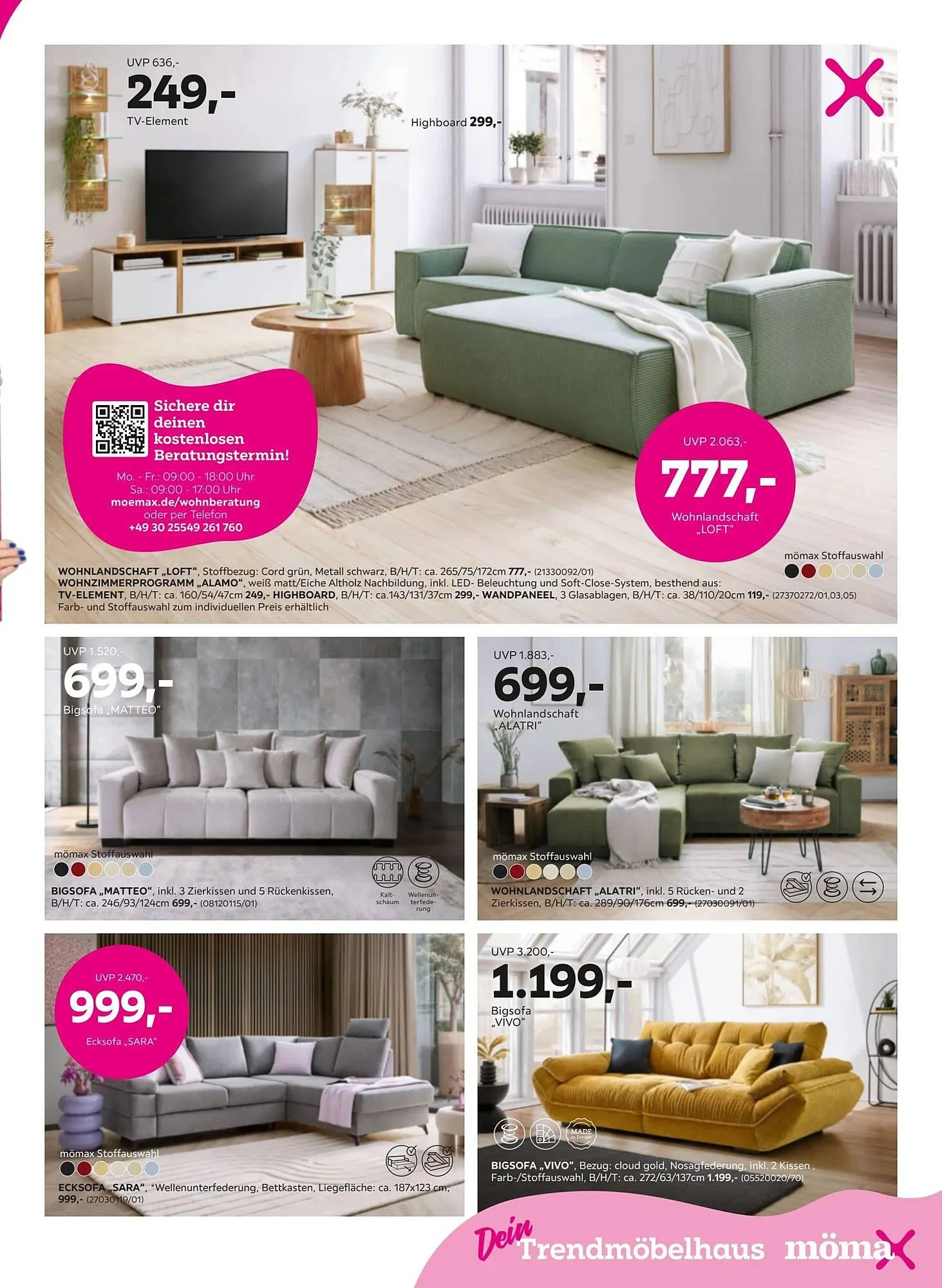 Mömax Prospekt von 16. März bis 23. März 2026 - Prospekt seite 3