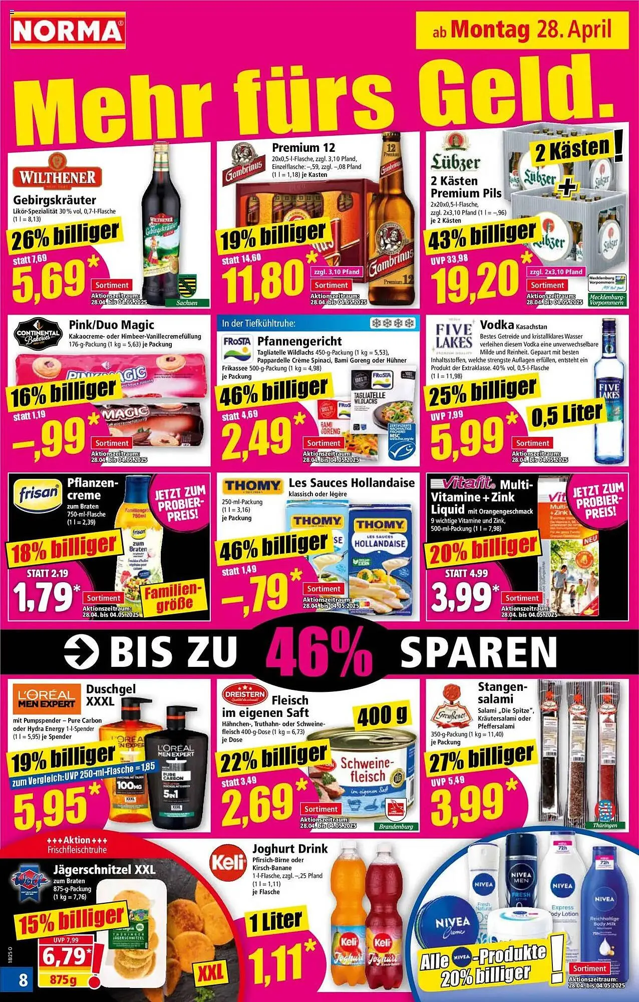 Norma Prospekt von 28. April bis 3. Mai 2025 - Prospekt seite 8